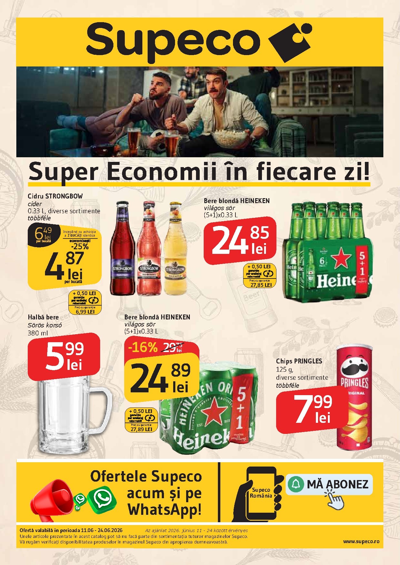 supeco - Brosura Supeco - Catalog Bere & Chips Bilingv valabilă de la joi 11.06.2026 până la miercuri 24.06.2026 - page: 1