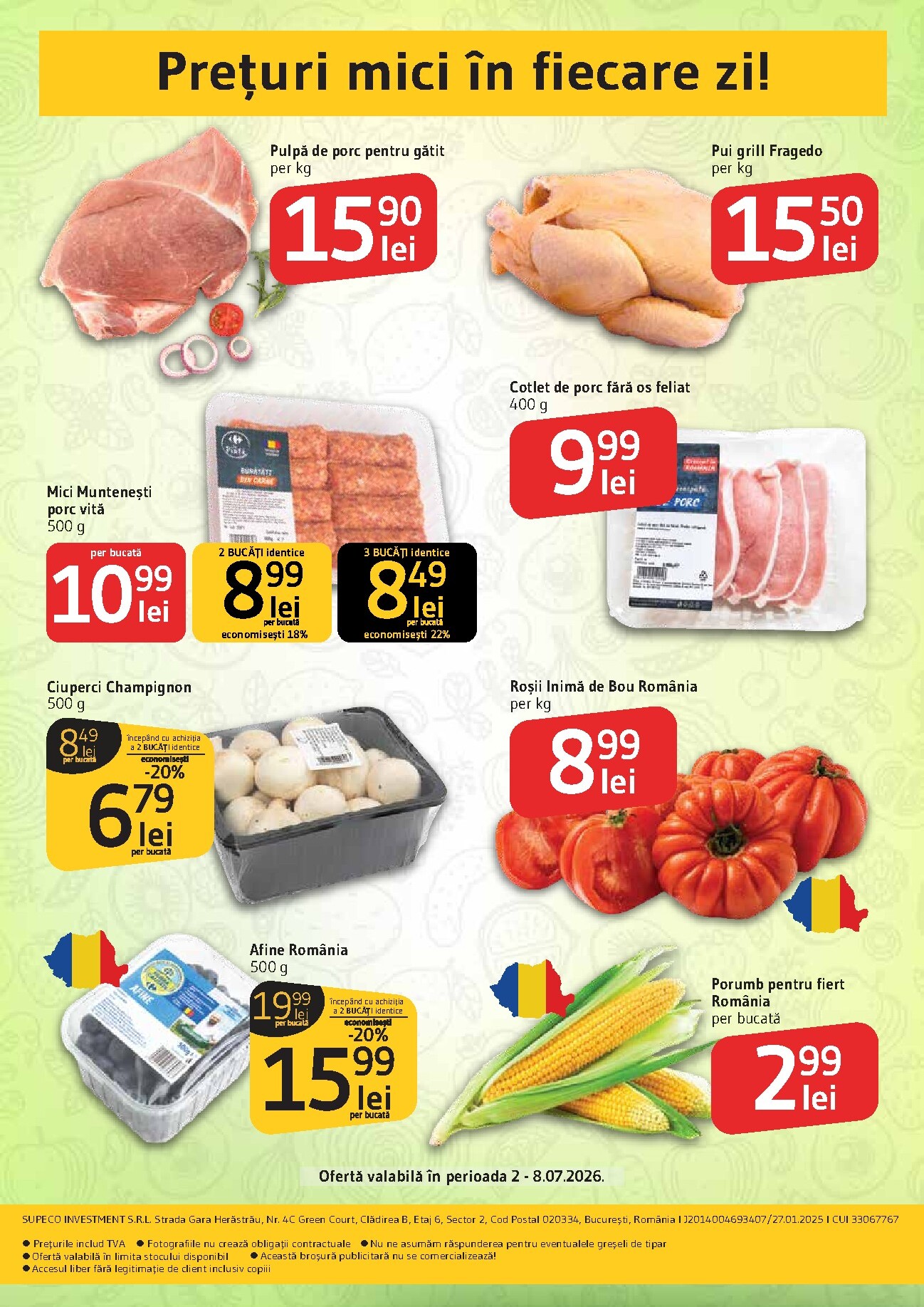 supeco - Pliantele viitoare Supeco - Super Economii în Fiecare Zi valabil de la joi 02.07.2026 până la miercuri 08.07.2026 - page: 2