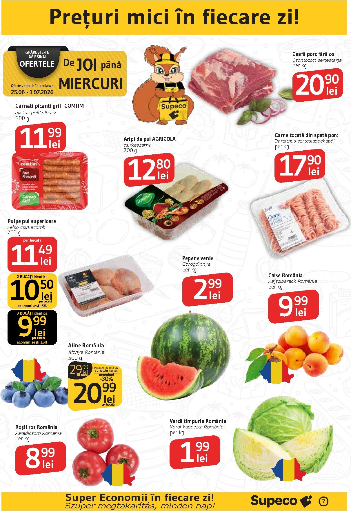supeco - Brosura Supeco - Bilingv valabilă de la joi 25.06.2026 până la miercuri 08.07.2026 - page: 7