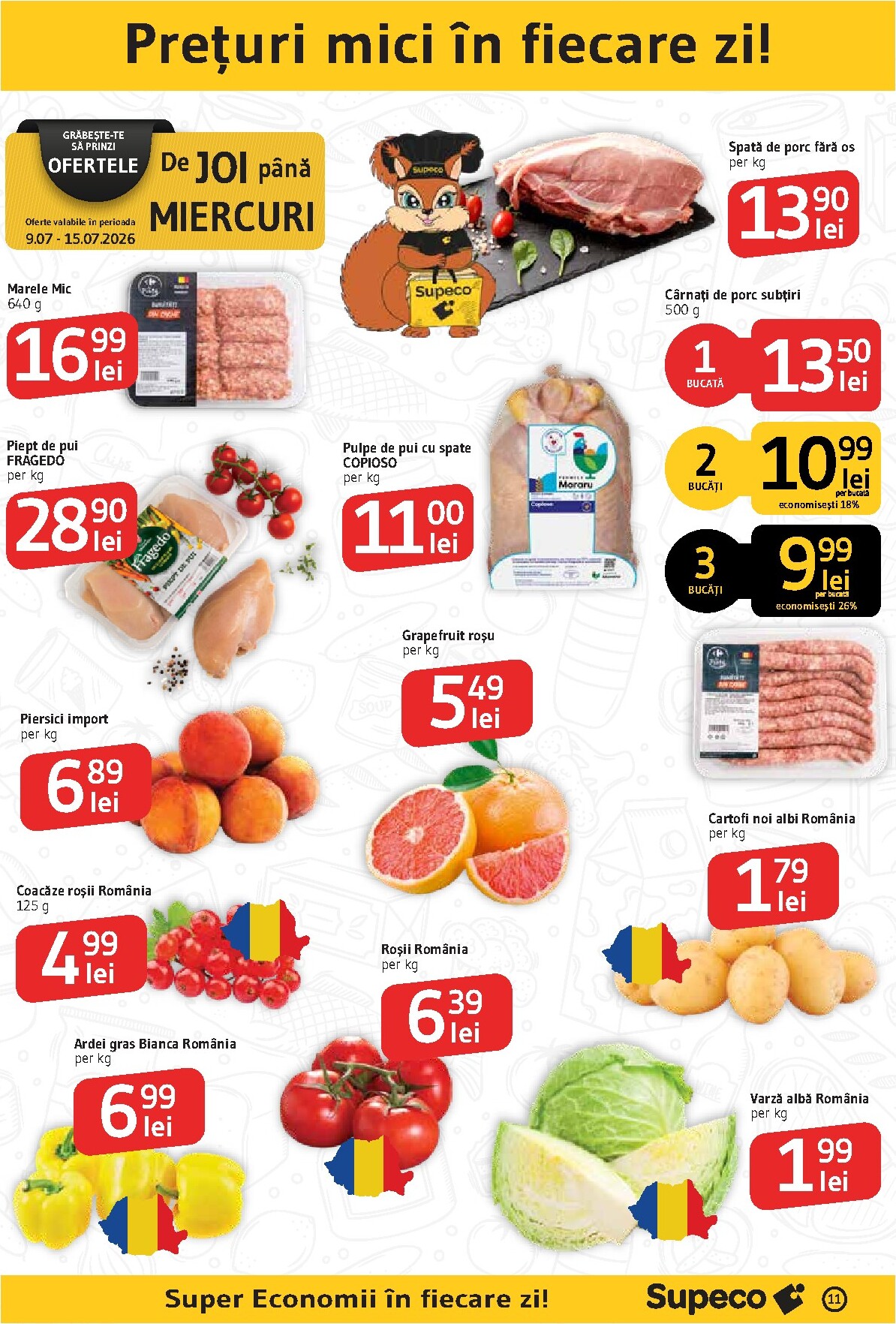 supeco - Brosura Supeco valabilă de la joi 09.07.2026 până la miercuri 22.07.2026 - page: 11