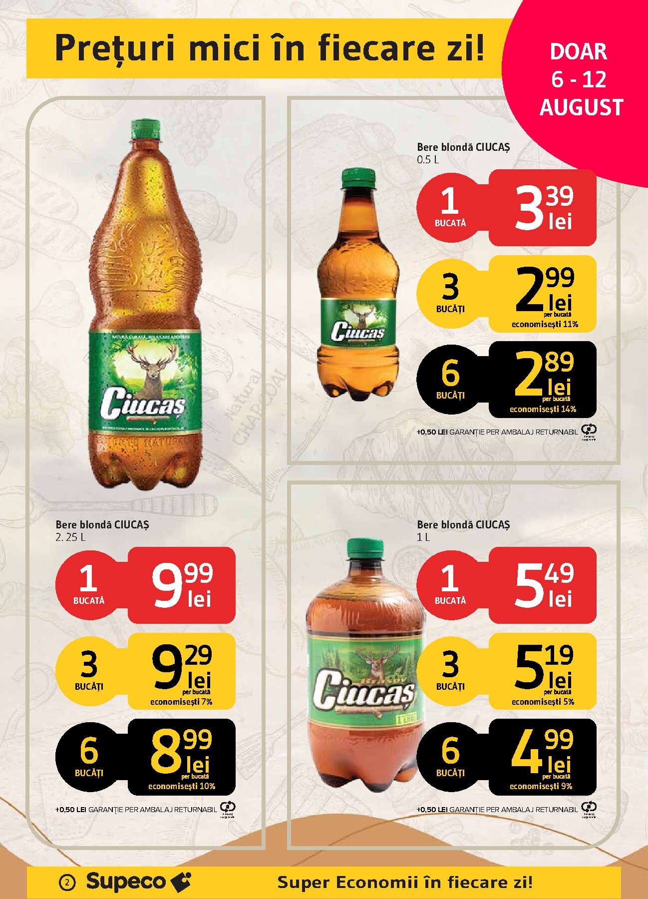 supeco - Brosura Supeco valabilă de la joi 06.08.2026 până la miercuri 19.08.2026 - page: 2