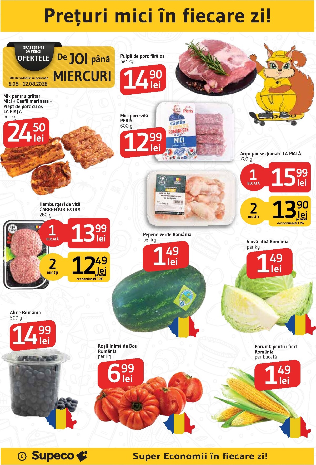supeco - Brosura Supeco valabilă de la joi 06.08.2026 până la miercuri 19.08.2026 - page: 8