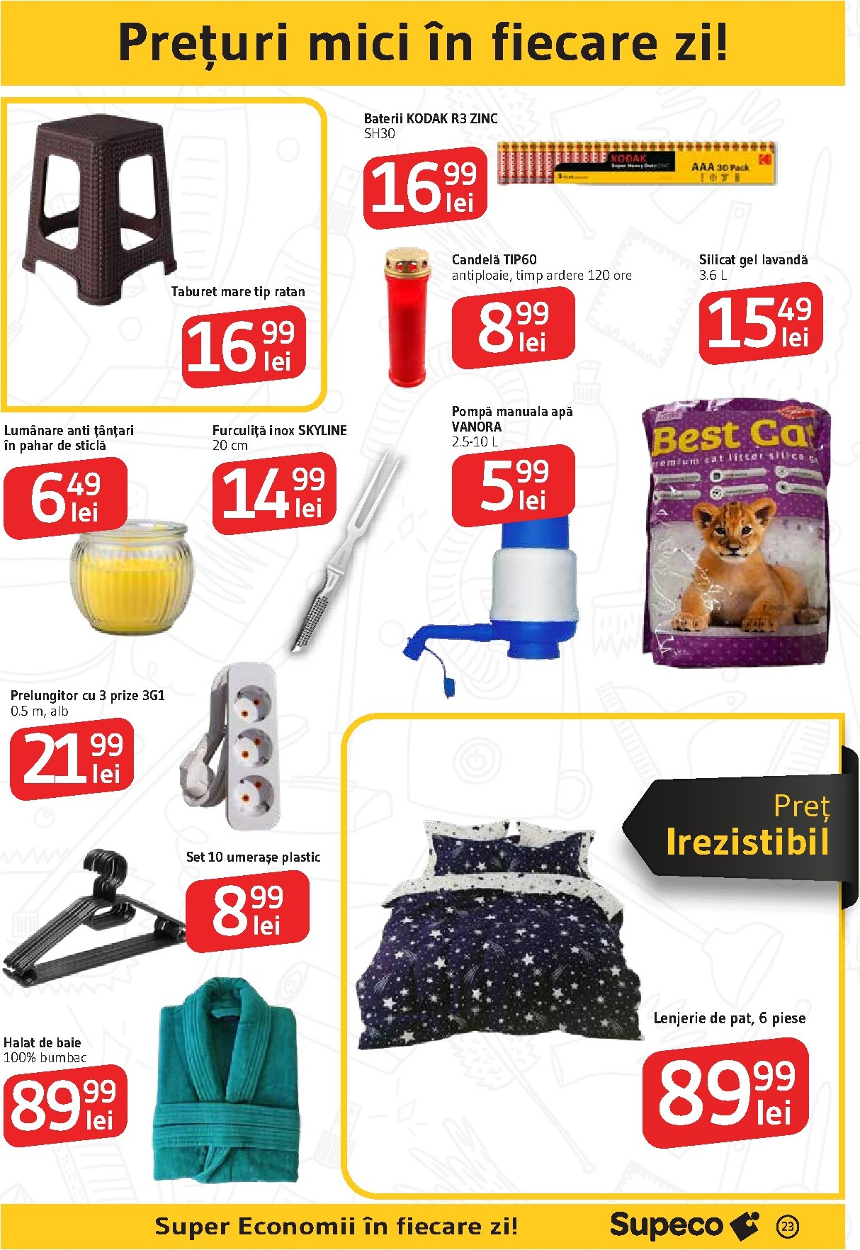 supeco - Brosura Supeco valabilă de la joi 06.08.2026 până la miercuri 19.08.2026 - page: 23