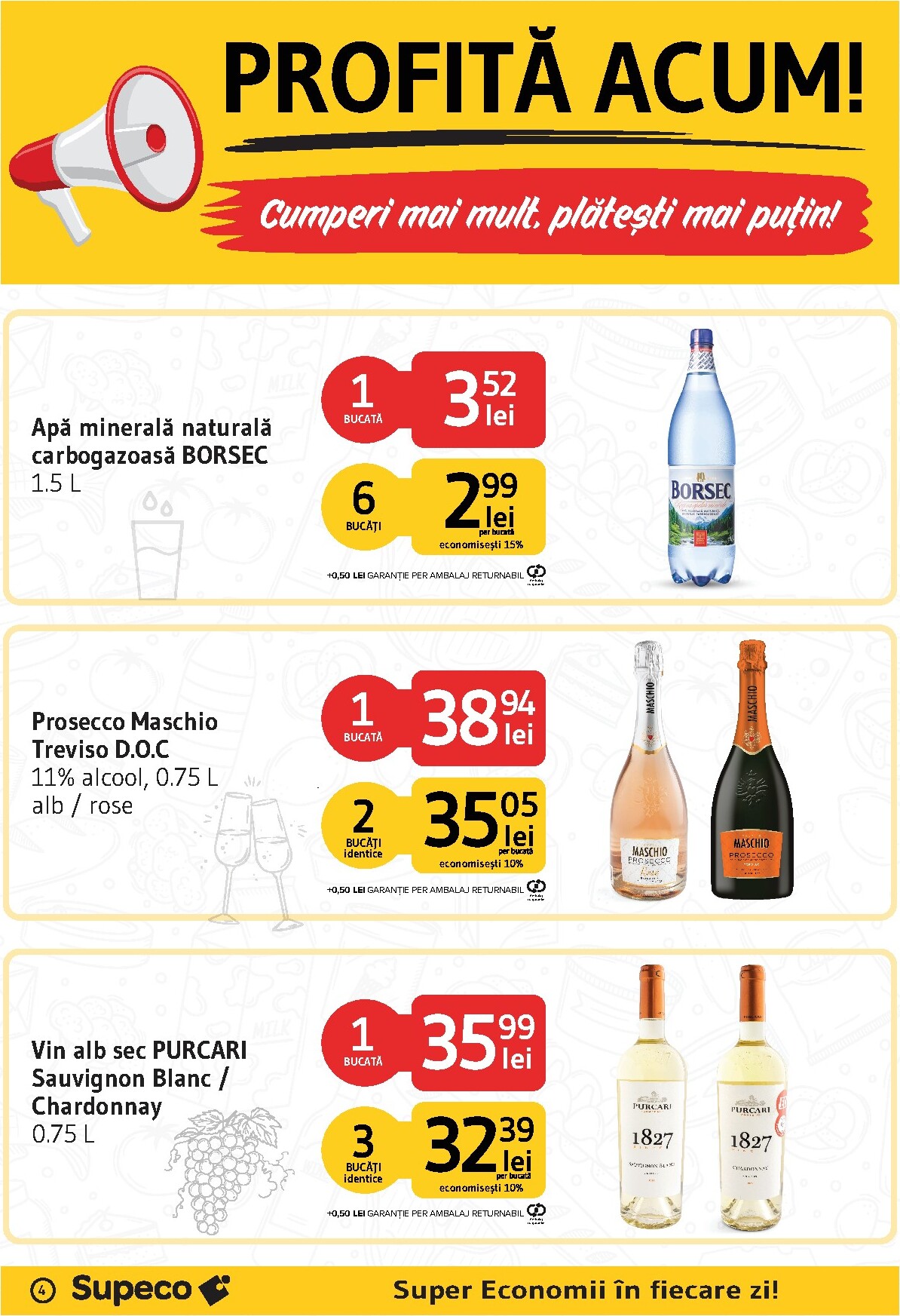 supeco - Brosura Supeco - Profită Acum valabilă de la sâmbătă 01.08.2026 până la luni 31.08.2026 - page: 4