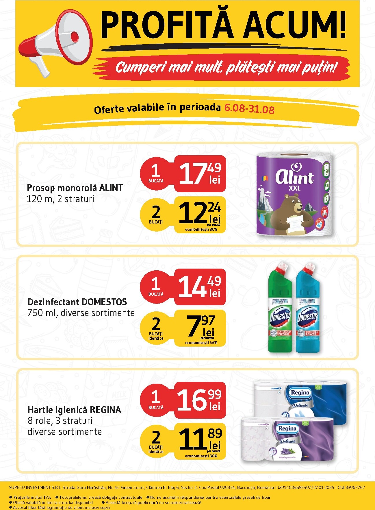 supeco - Brosura Supeco - Profită Acum valabilă de la sâmbătă 01.08.2026 până la luni 31.08.2026 - page: 6