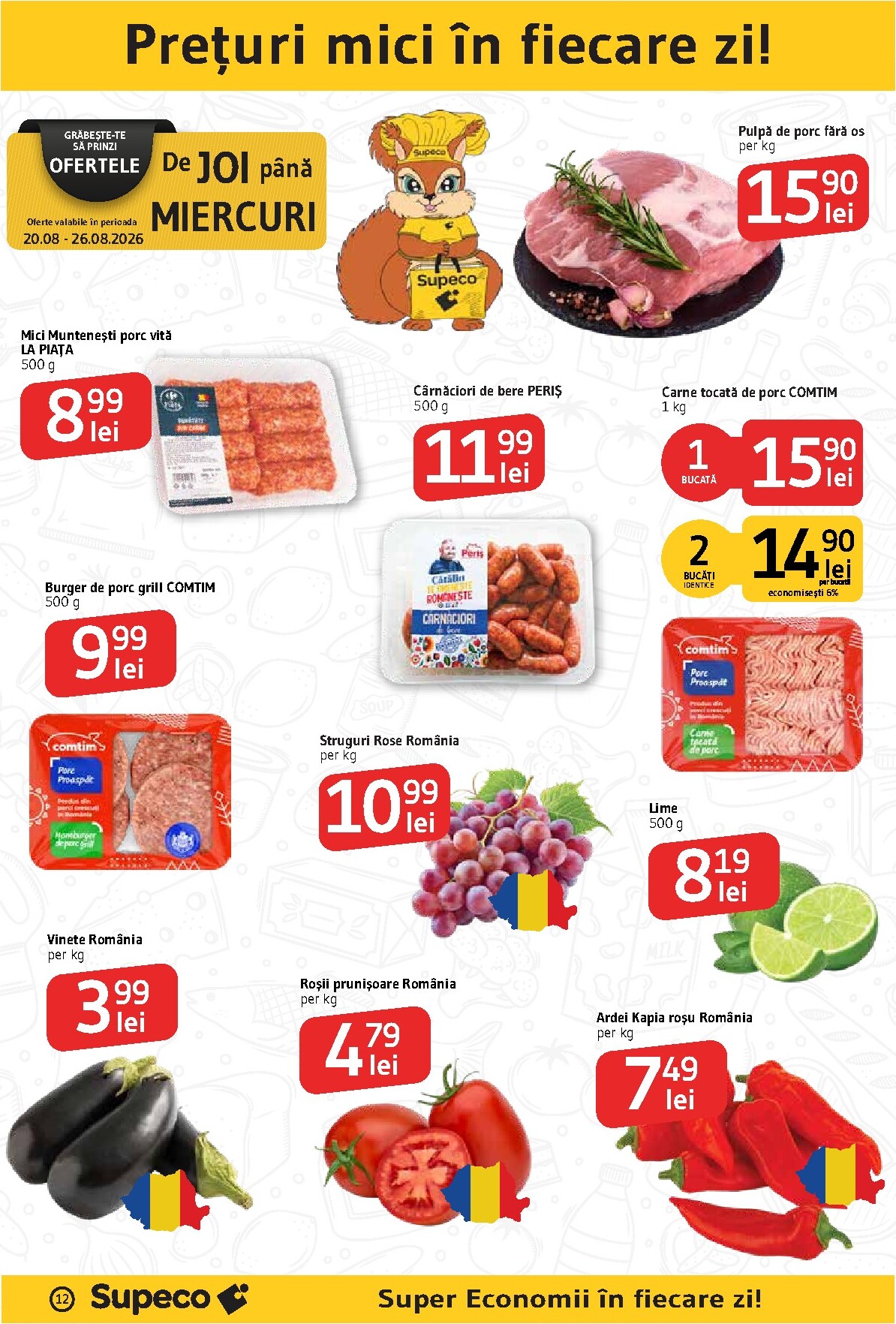 supeco - Pliantele viitoare Supeco valabil de la joi 20.08.2026 până la miercuri 02.09.2026 - page: 12