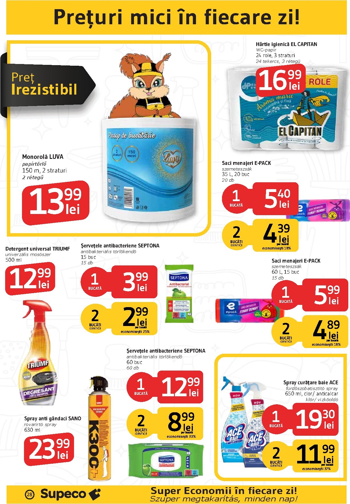 supeco - Pliantele viitoare Supeco - Bilingv valabil de la joi 20.08.2026 până la miercuri 02.09.2026 - page: 28