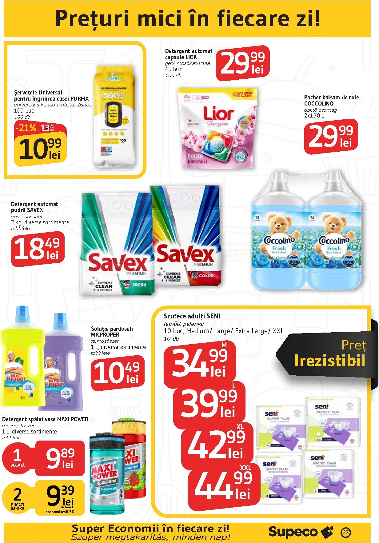 supeco - Pliantele viitoare Supeco - Bilingv valabil de la joi 20.08.2026 până la miercuri 02.09.2026 - page: 27