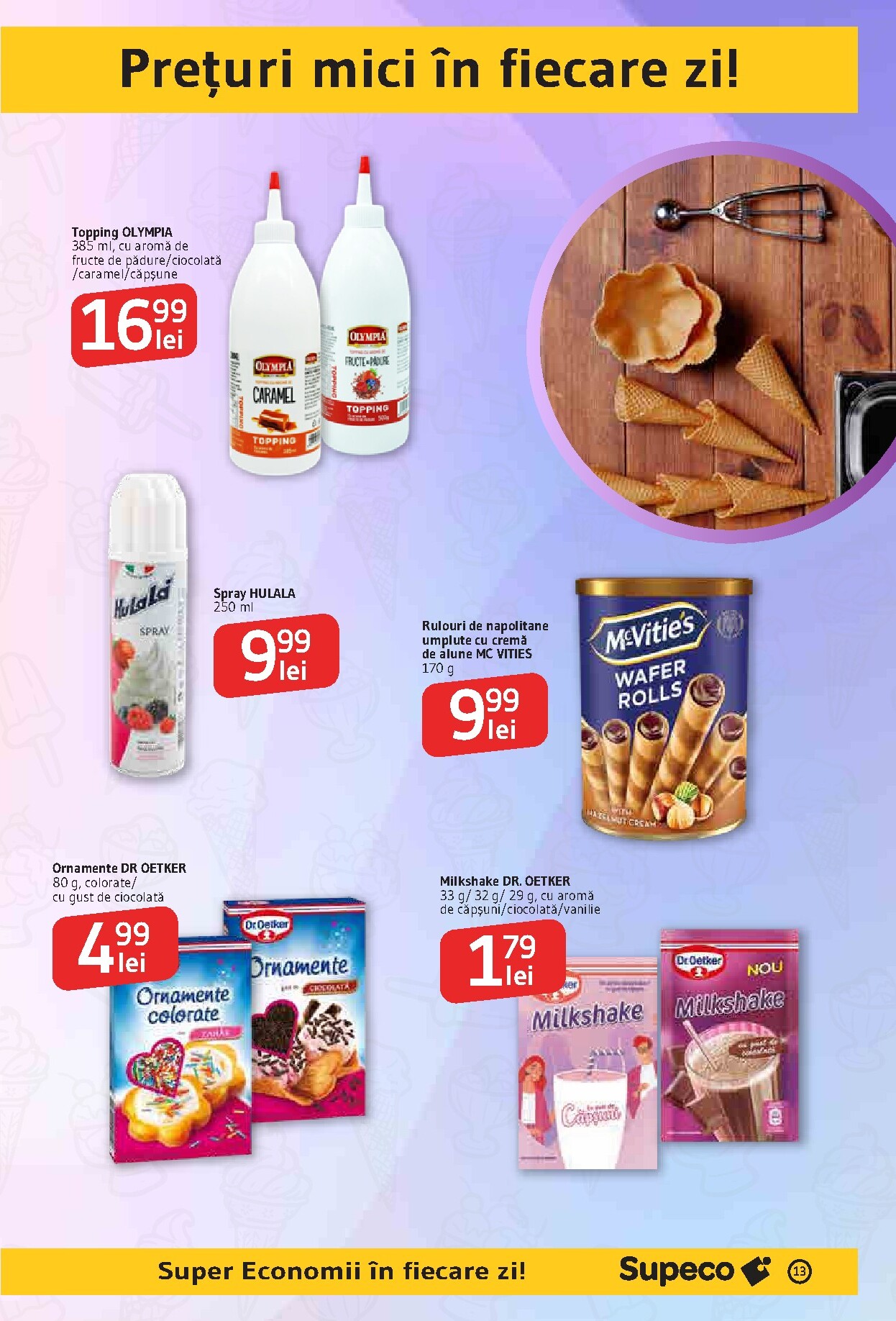 supeco - Pliantele viitoare Supeco - Catalog Cafea & Inghetata valabil de la joi 27.08.2026 până la miercuri 09.09.2026 - page: 13