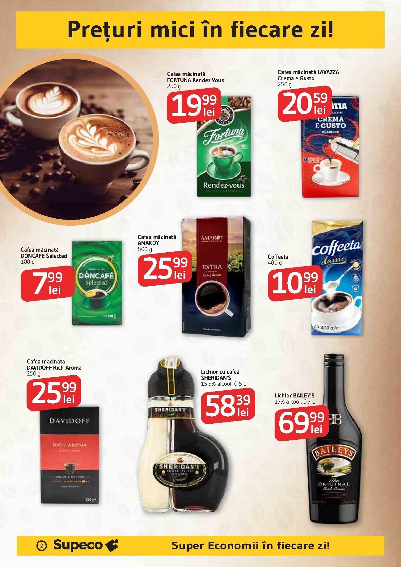 supeco - Pliantele viitoare Supeco - Catalog Cafea & Inghetata valabil de la joi 27.08.2026 până la miercuri 09.09.2026 - page: 2