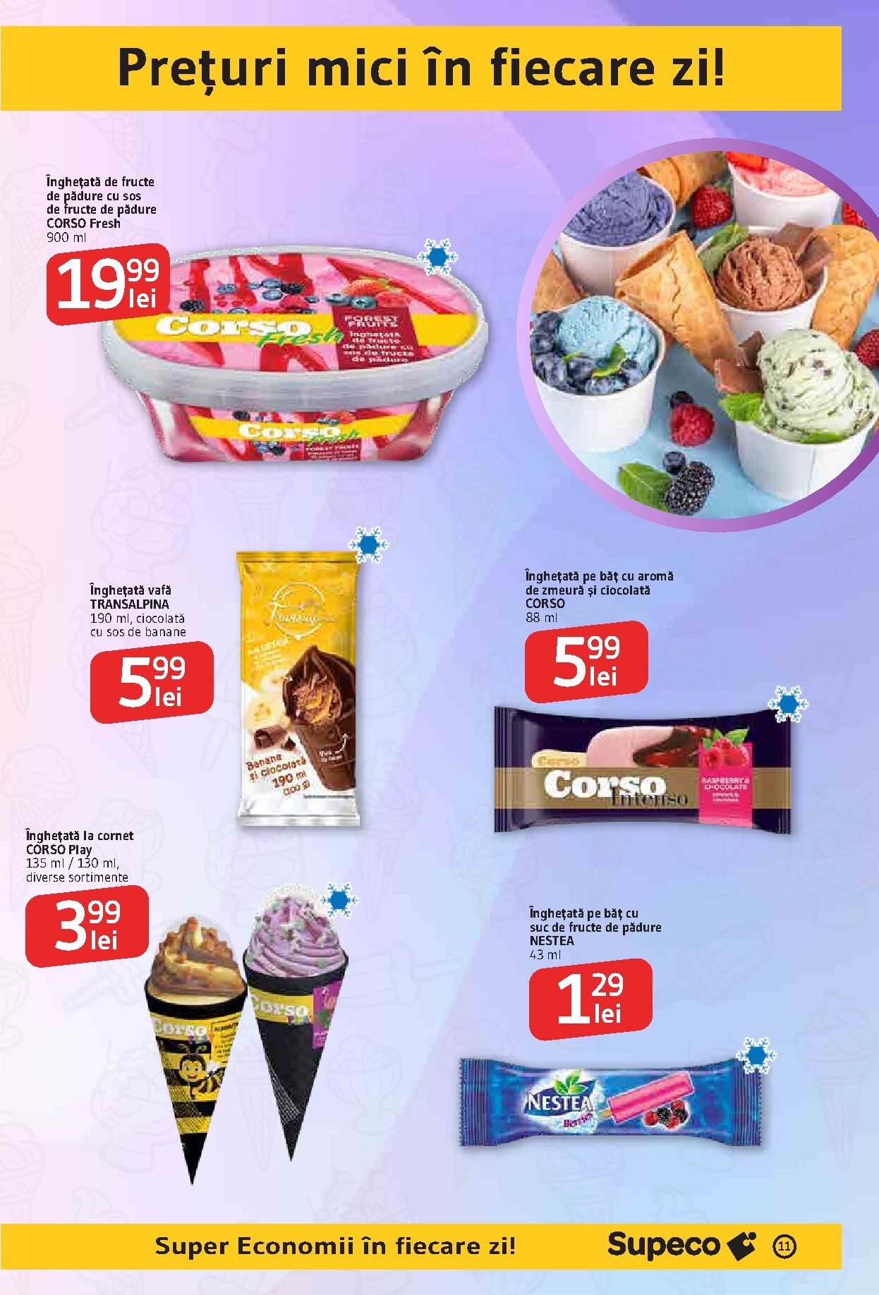 supeco - Pliantele viitoare Supeco - Catalog Cafea & Inghetata valabil de la joi 27.08.2026 până la miercuri 09.09.2026 - page: 11