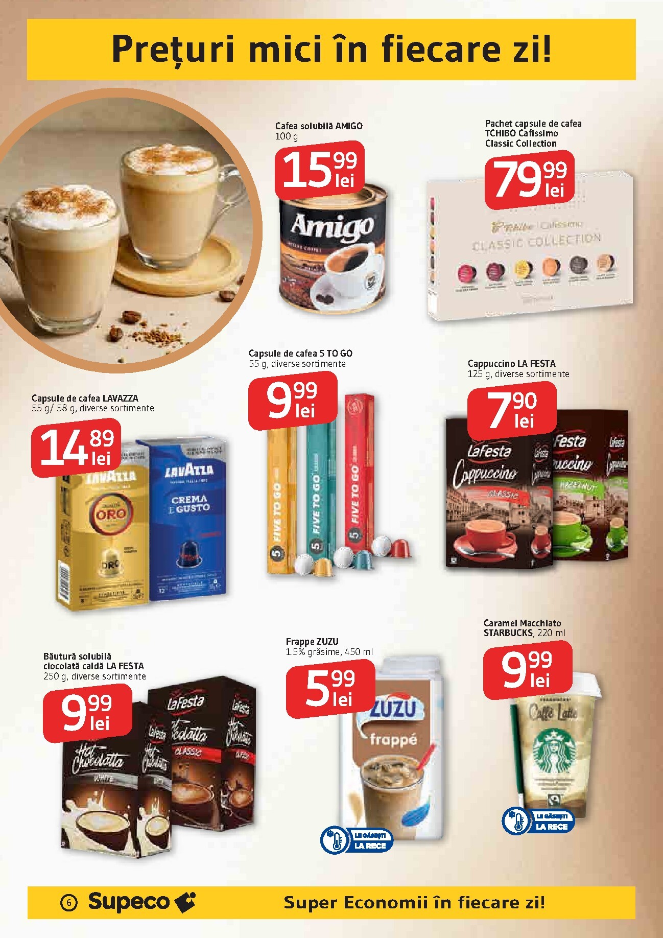 supeco - Pliantele viitoare Supeco - Catalog Cafea & Inghetata valabil de la joi 27.08.2026 până la miercuri 09.09.2026 - page: 6