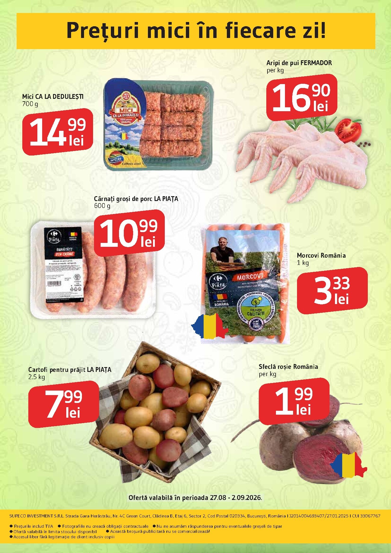 supeco - Pliantele viitoare Supeco - Catalog PF valabil de la joi 27.08.2026 până la miercuri 02.09.2026 - page: 2