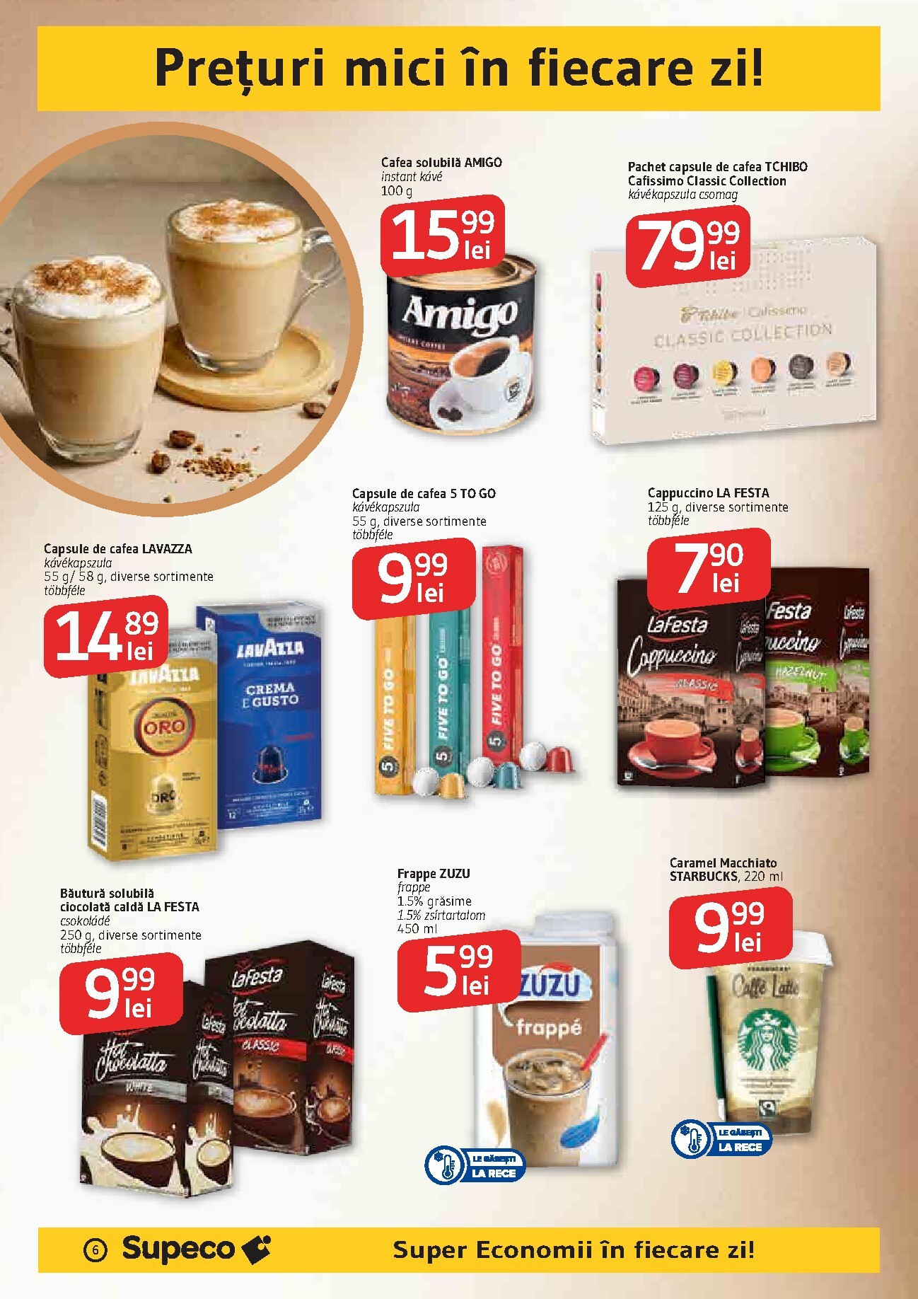 supeco - Pliantele viitoare Supeco - Catalog Cafea & Inghetata Bilingv valabil de la joi 27.08.2026 până la miercuri 09.09.2026 - page: 6