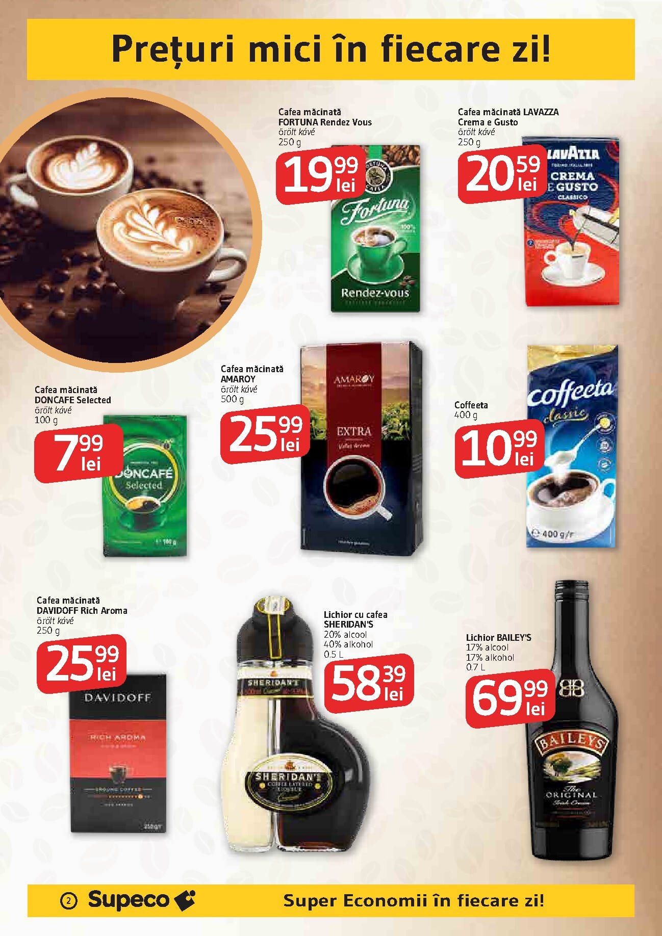 supeco - Pliantele viitoare Supeco - Catalog Cafea & Inghetata Bilingv valabil de la joi 27.08.2026 până la miercuri 09.09.2026 - page: 2