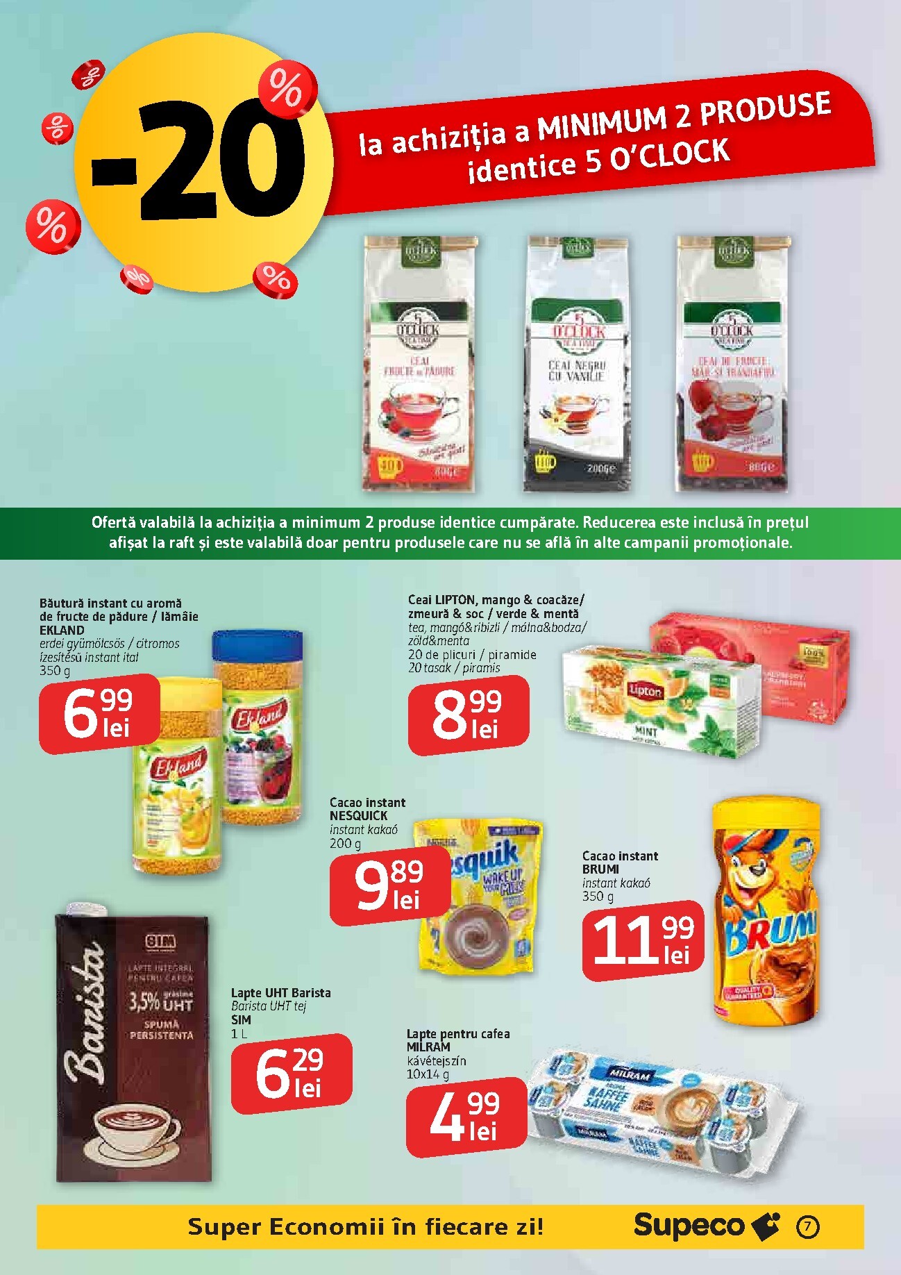 supeco - Pliantele viitoare Supeco - Catalog Cafea & Inghetata Bilingv valabil de la joi 27.08.2026 până la miercuri 09.09.2026 - page: 7