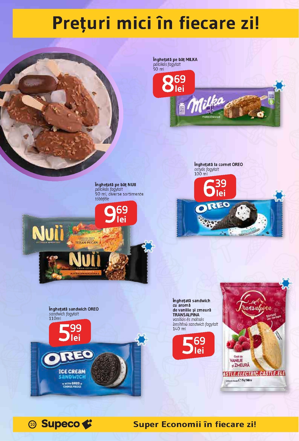 supeco - Pliantele viitoare Supeco - Catalog Cafea & Inghetata Bilingv valabil de la joi 27.08.2026 până la miercuri 09.09.2026 - page: 10