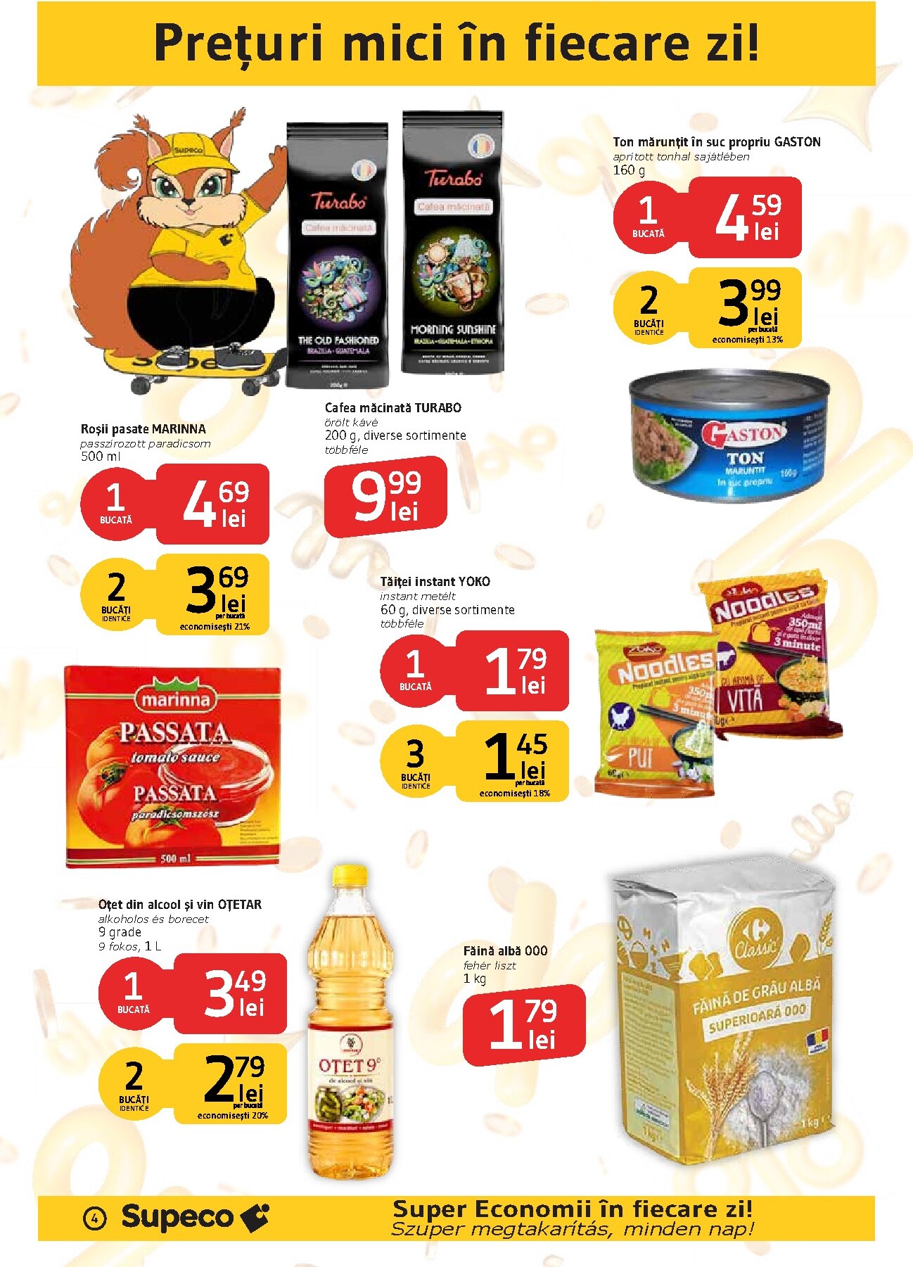 supeco - Pliantele viitoare Supeco - Catalog Prim Pret Bilingv valabil de la joi 27.08.2026 până la miercuri 09.09.2026 - page: 4