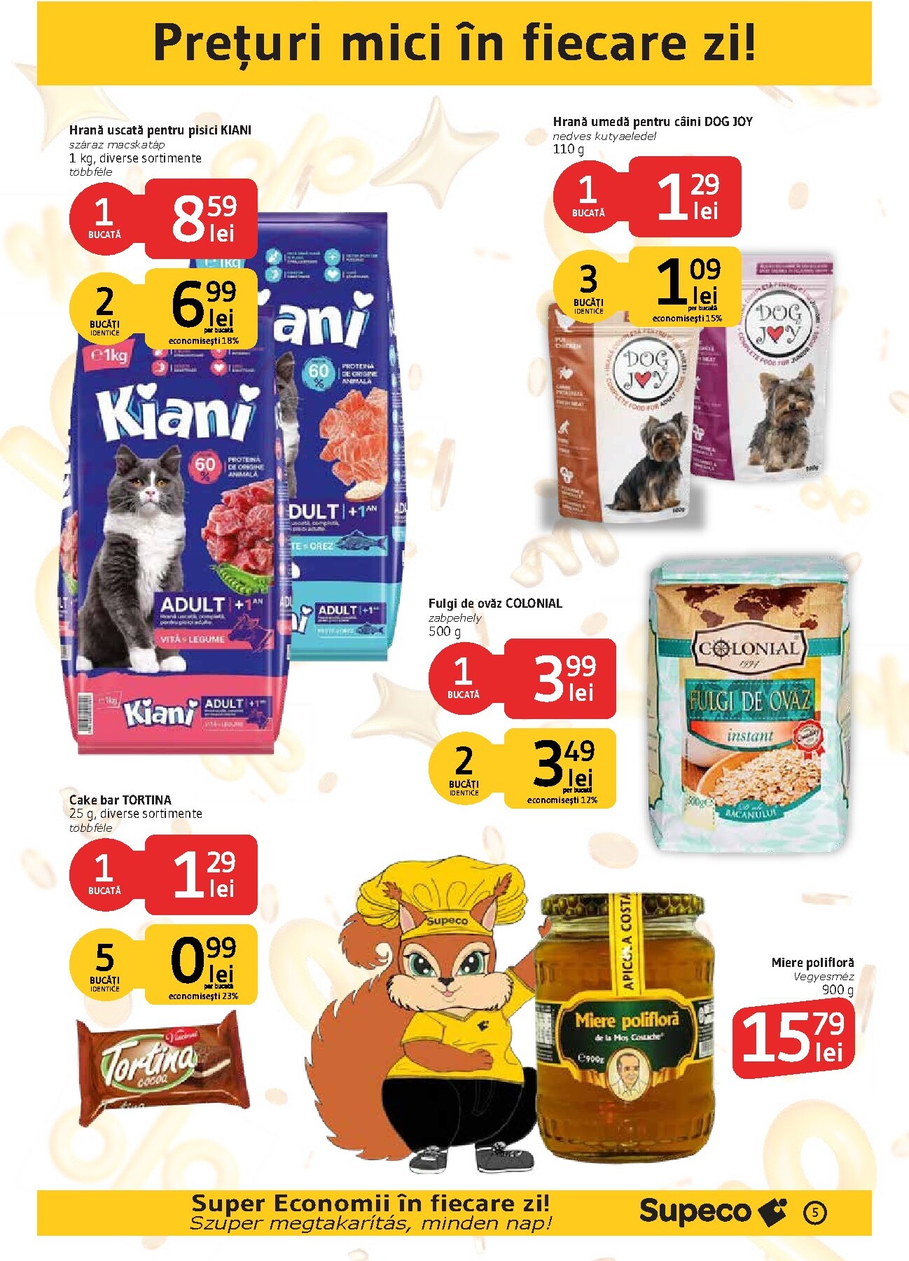 supeco - Pliantele viitoare Supeco - Catalog Prim Pret Bilingv valabil de la joi 27.08.2026 până la miercuri 09.09.2026 - page: 5