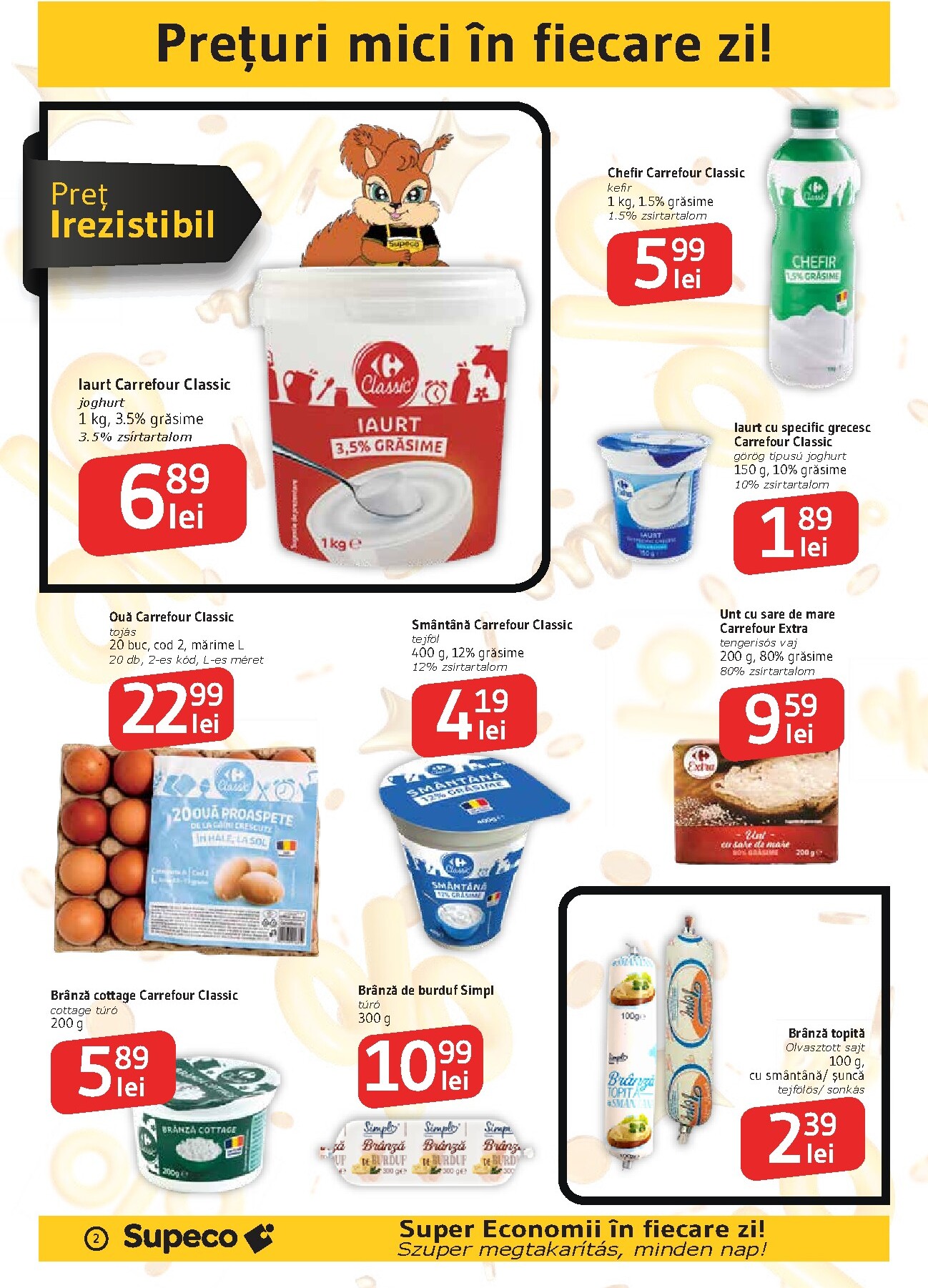 supeco - Pliantele viitoare Supeco - Catalog Prim Pret Bilingv valabil de la joi 27.08.2026 până la miercuri 09.09.2026 - page: 2