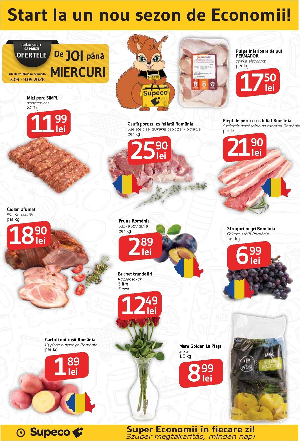 supeco - Pliantele viitoare Supeco - Bilingv valabil de la joi 03.09.2026 până la miercuri 16.09.2026 - page: 6