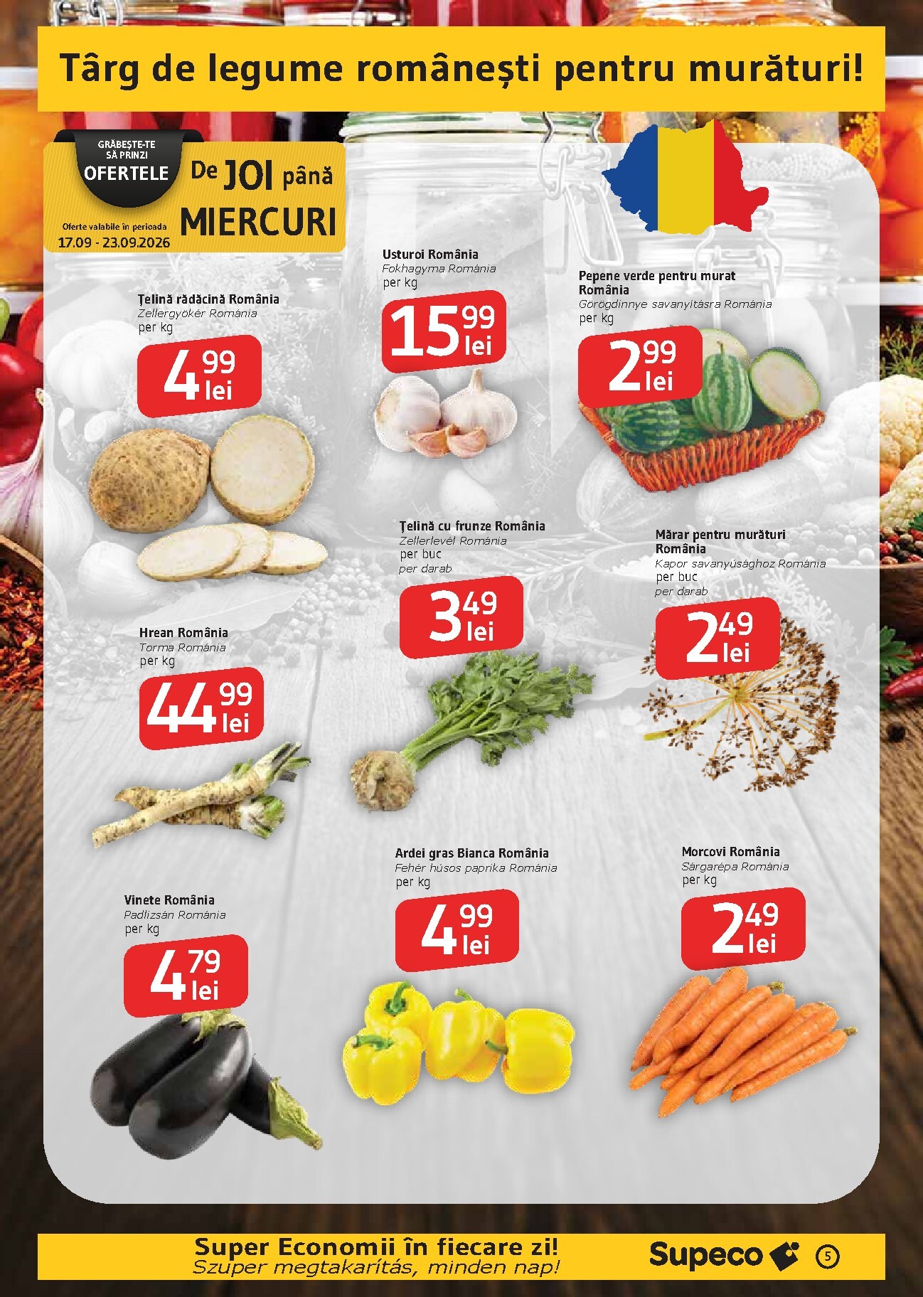 supeco - Pliantele viitoare Supeco - Bilingv valabil de la joi 17.09.2026 până la miercuri 30.09.2026 - page: 5