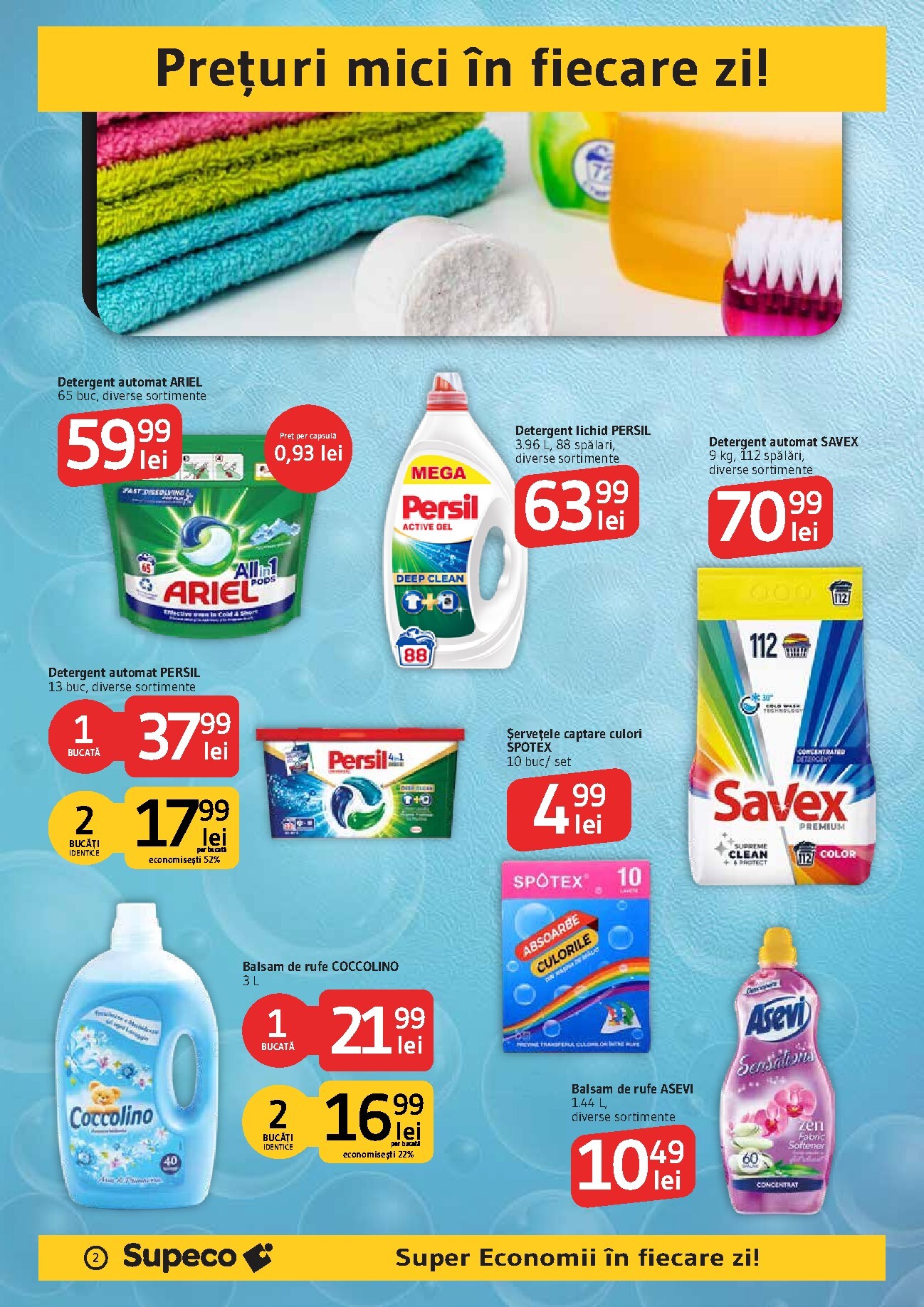 supeco - Pliantele viitoare Supeco - Curatenie valabil de la joi 01.10.2026 până la miercuri 14.10.2026 - page: 2