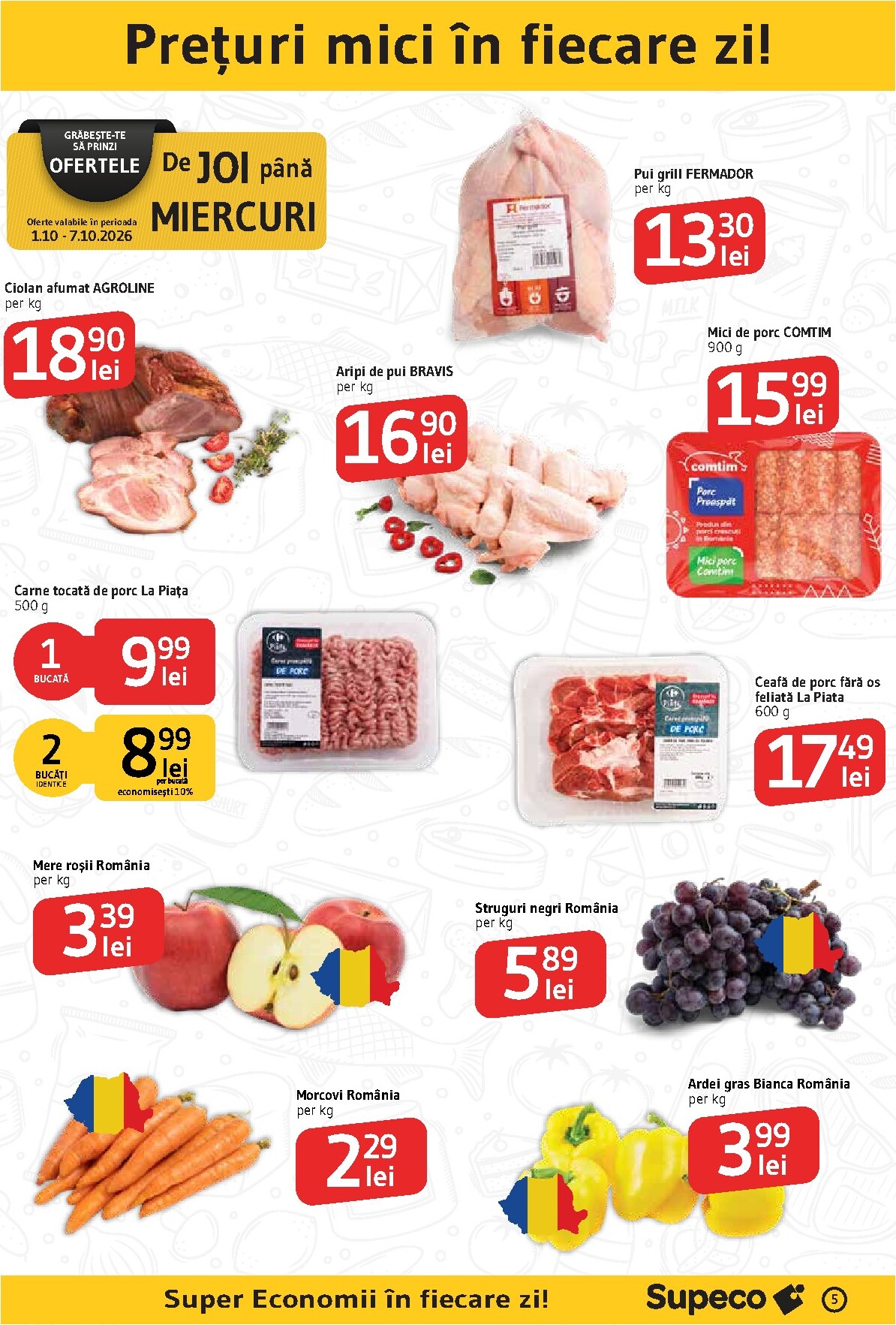 supeco - Pliantele viitoare Supeco valabil de la joi 01.10.2026 până la miercuri 14.10.2026 - page: 5