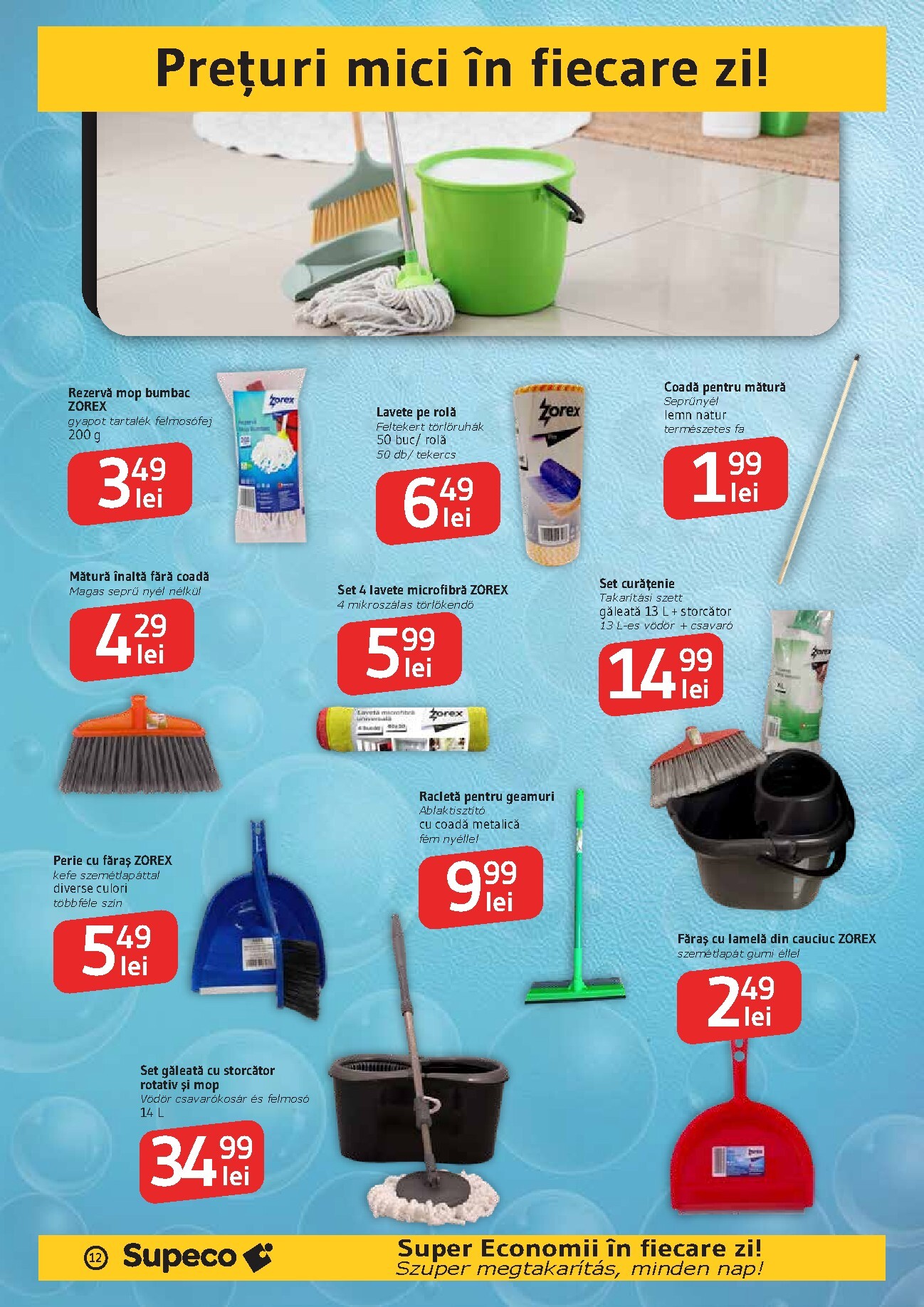 supeco - Pliantele viitoare Supeco - Curatenie Bilingv valabil de la joi 01.10.2026 până la miercuri 14.10.2026 - page: 12