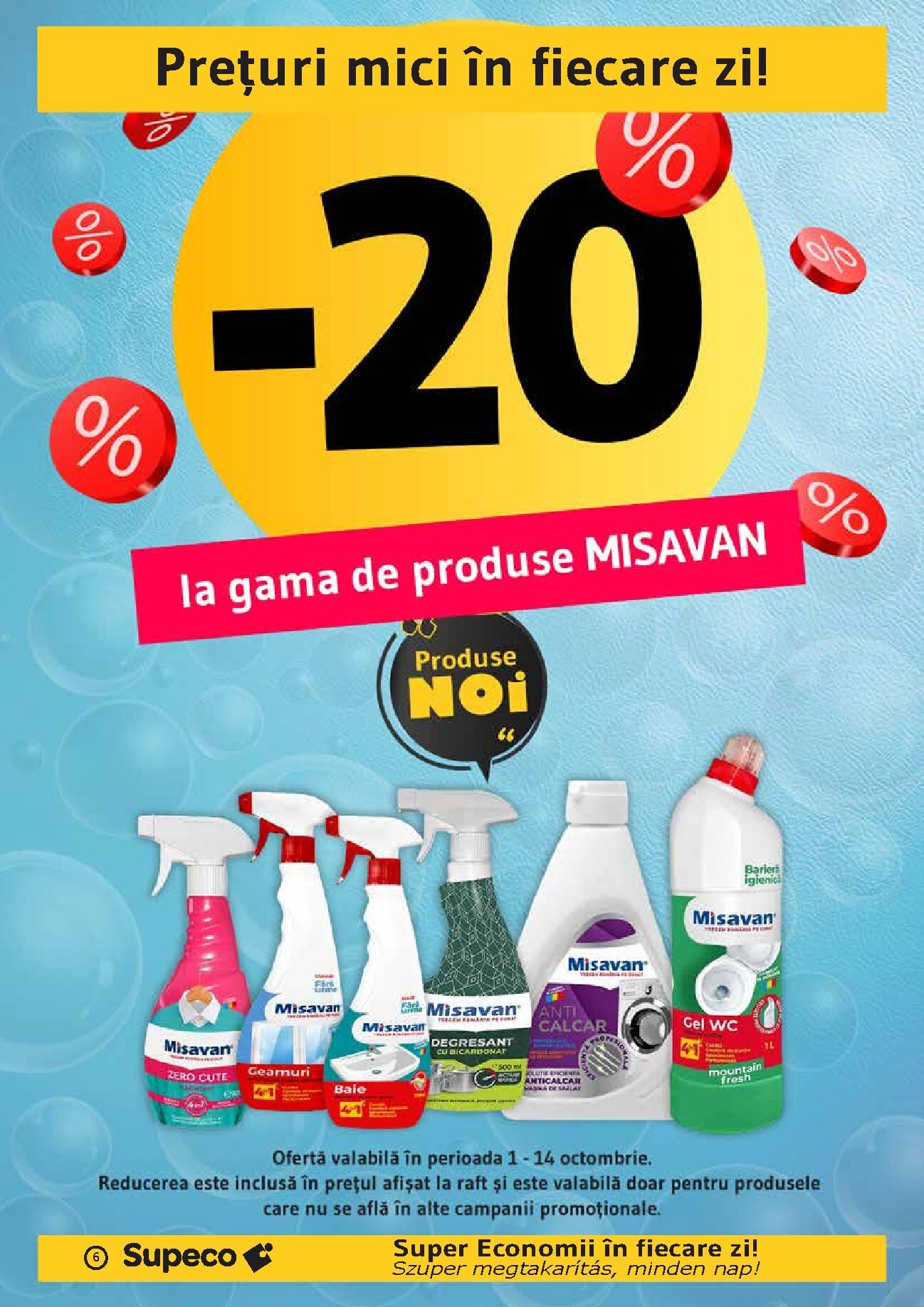 supeco - Pliantele viitoare Supeco - Curatenie Bilingv valabil de la joi 01.10.2026 până la miercuri 14.10.2026 - page: 6