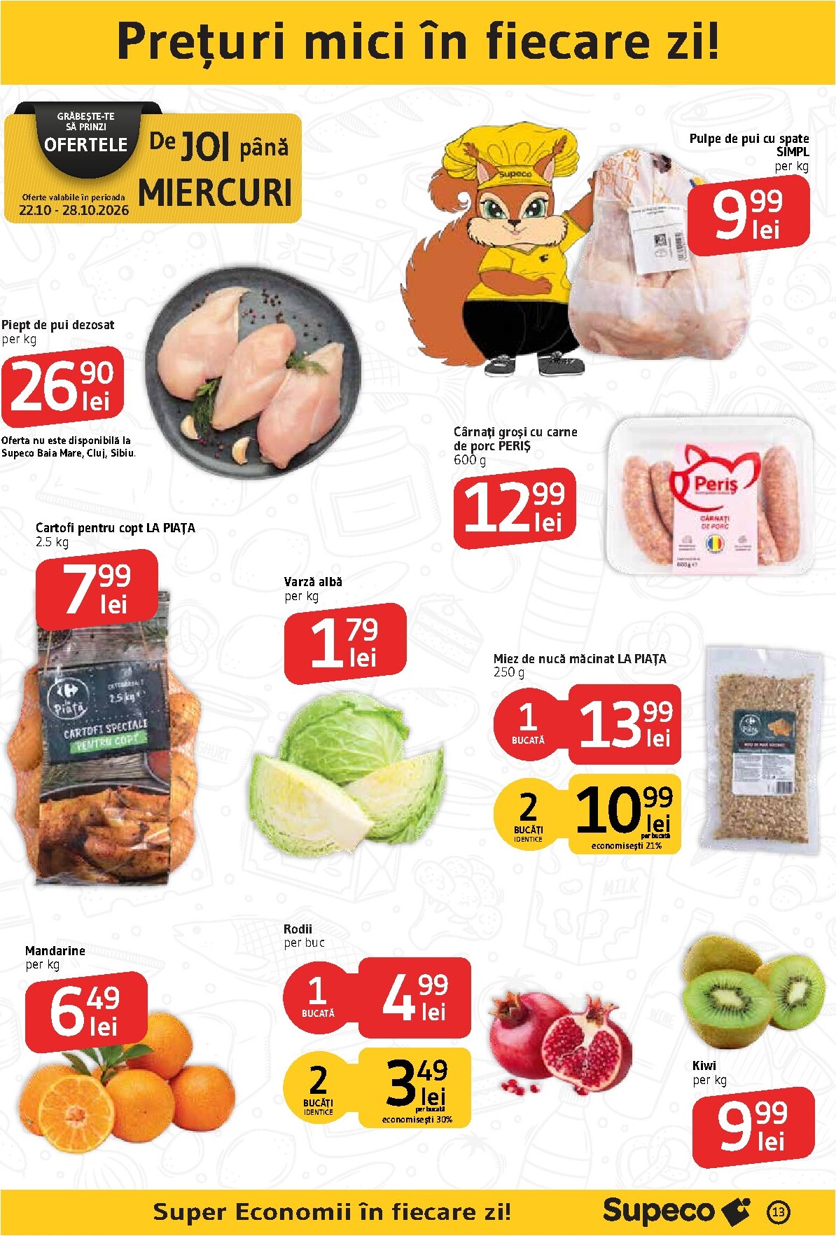supeco - Pliantele viitoare Supeco valabil de la joi 22.10.2026 până la miercuri 04.11.2026 - page: 13
