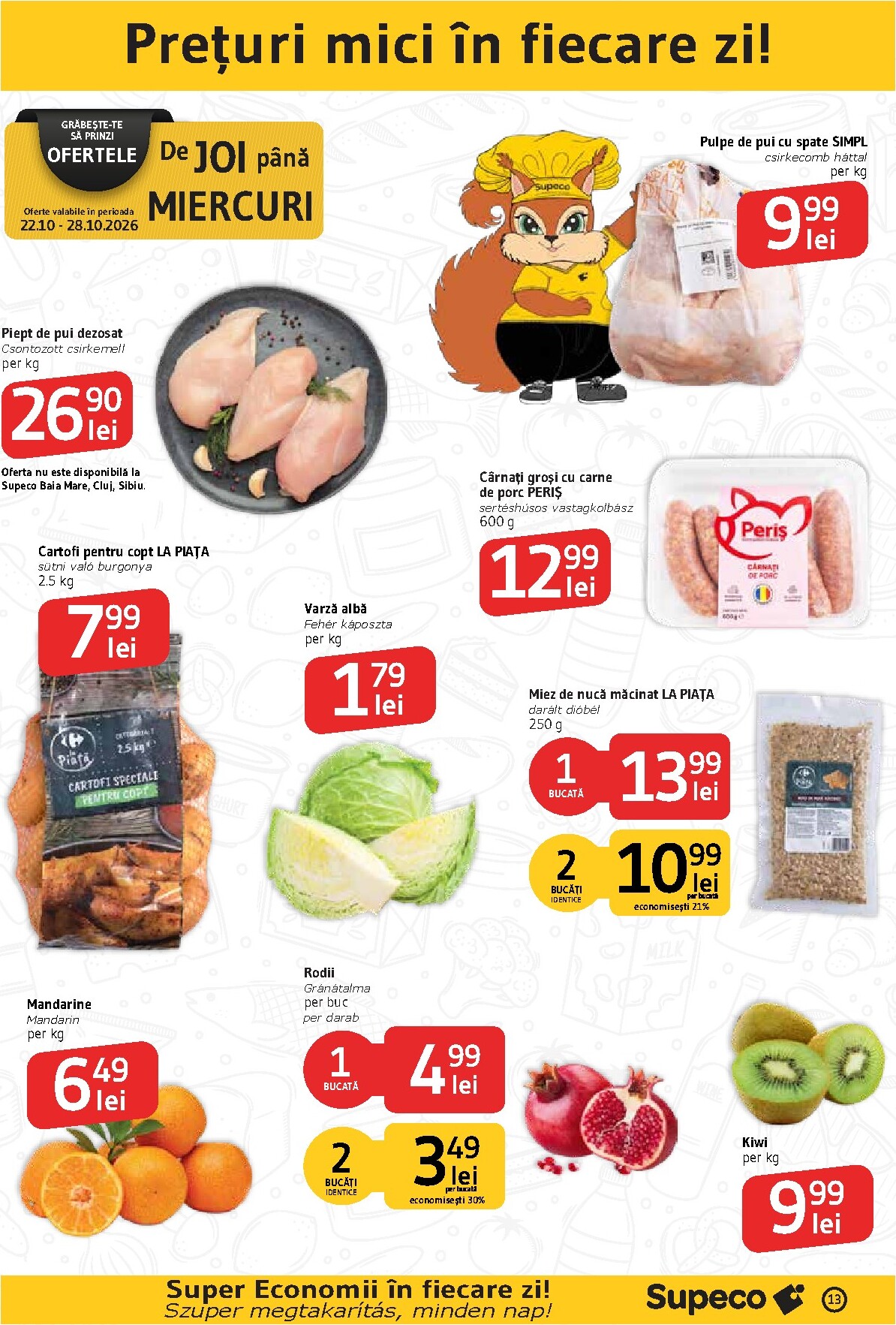 supeco - Pliantele viitoare Supeco - Bilingv valabil de la joi 22.10.2026 până la miercuri 04.11.2026 - page: 13