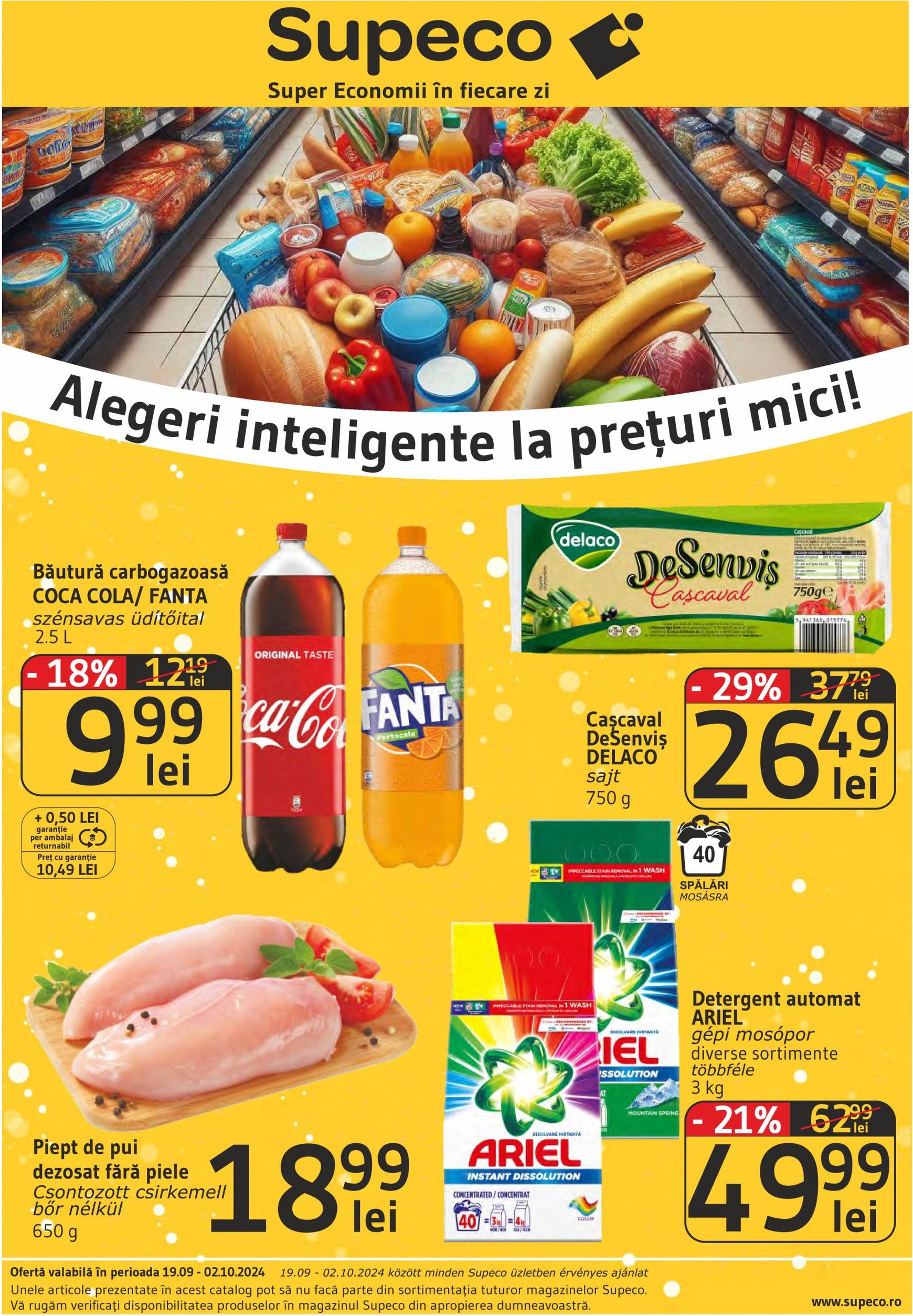 supeco - Catalog nou Supeco - Bilingv 19.09. - 02.10. - page: 1