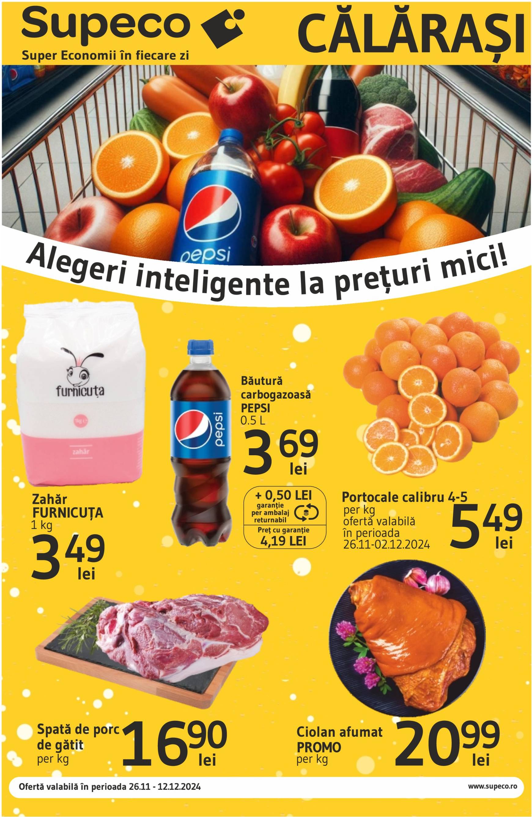 supeco - Catalog Supeco - Special Calarasi valabil din 26.11. - 12.12. - page: 1