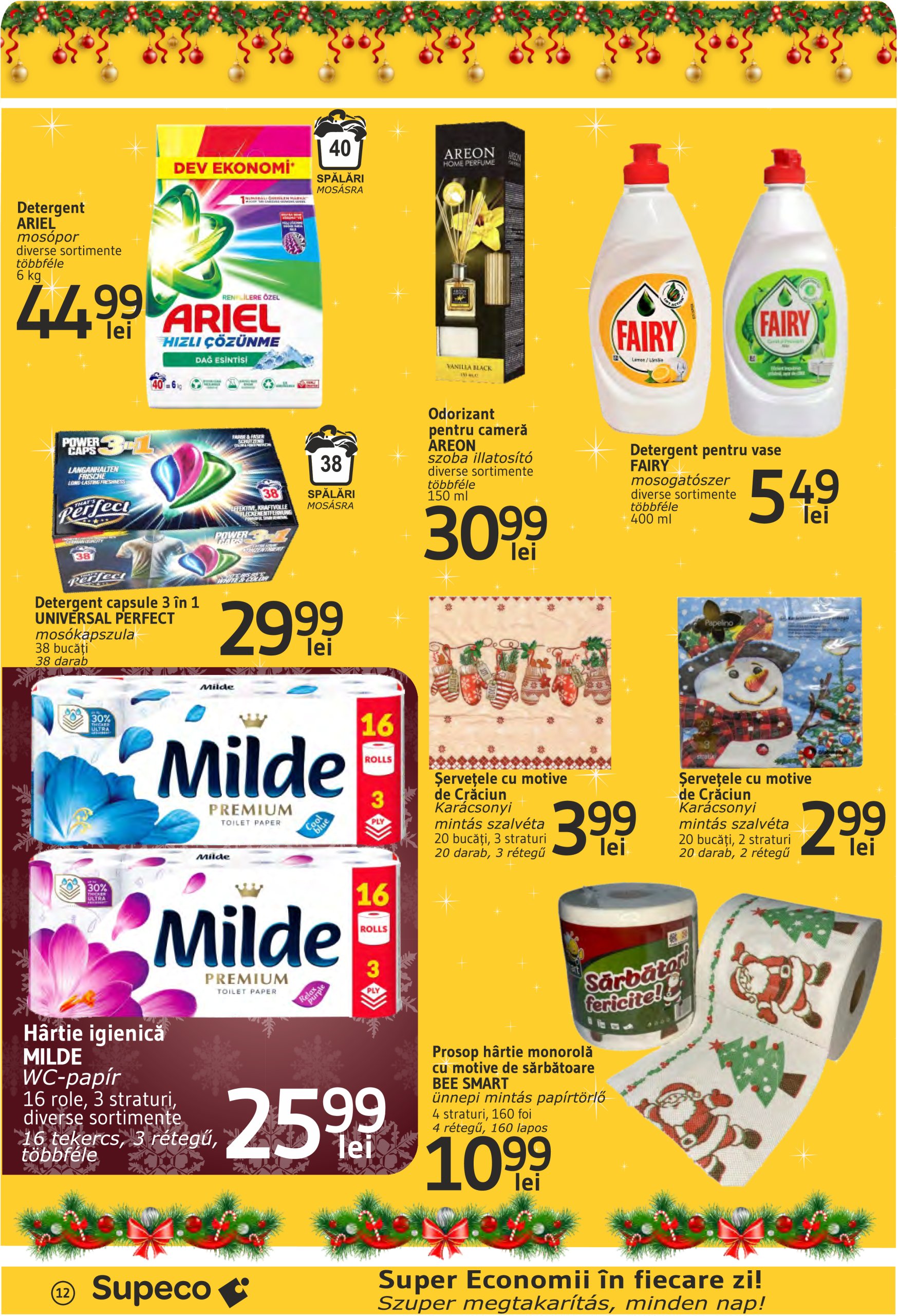 supeco - Catalog Supeco - Bilingv valabil din 12.12. - 26.12. - page: 12