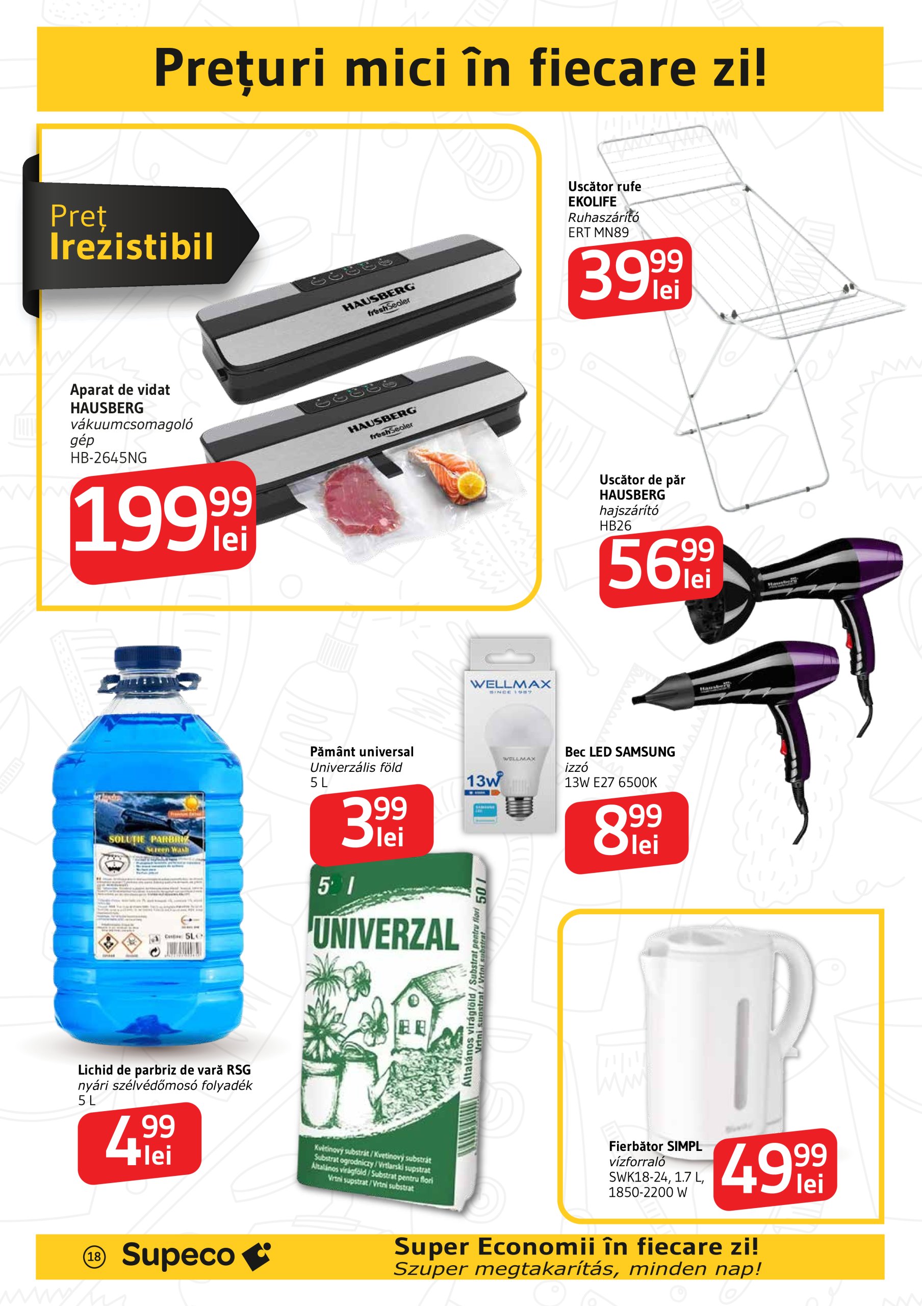 supeco - Catalog Supeco - Bilingv valabil din 24.04. - 07.05. - page: 18