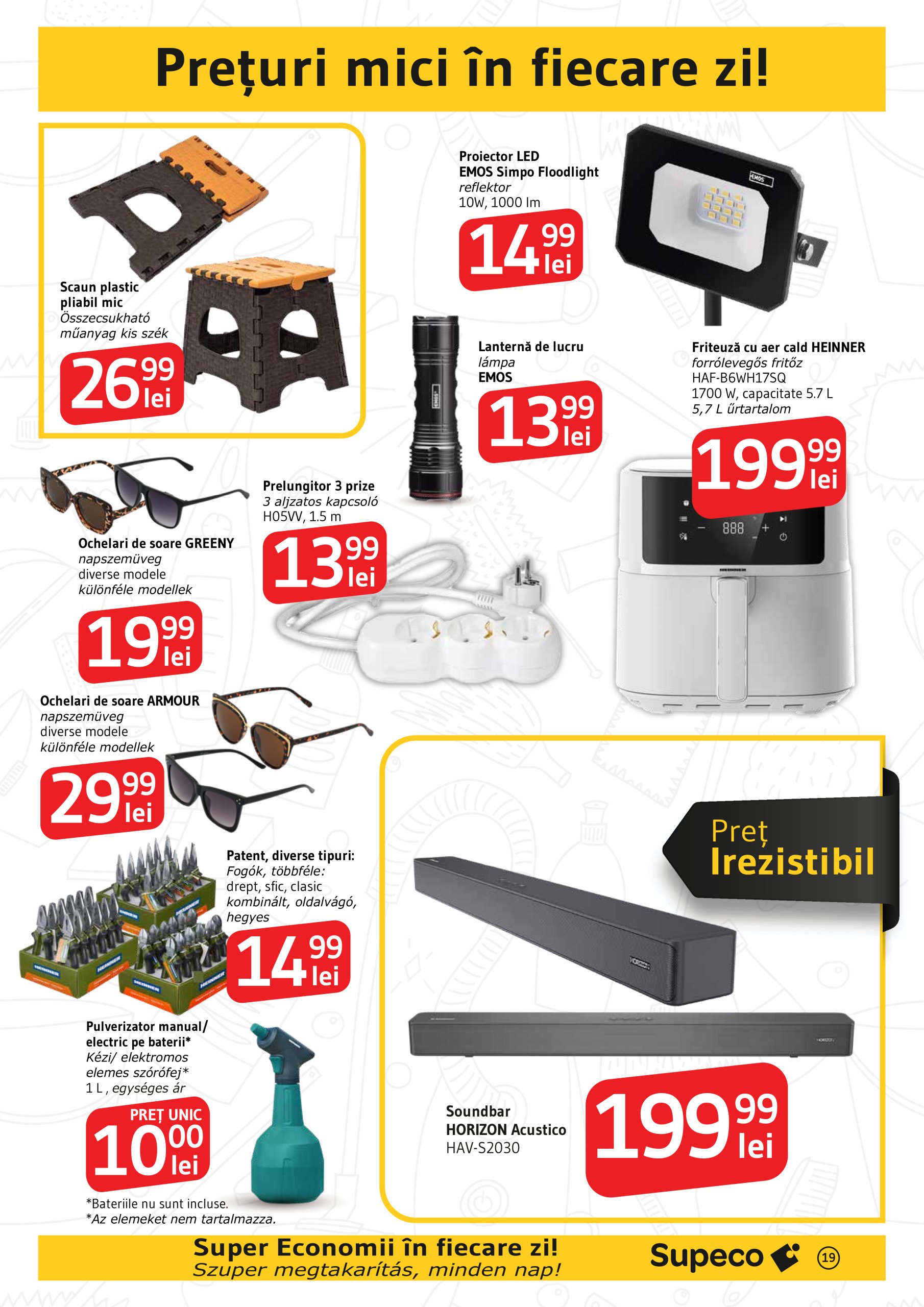 supeco - Catalog Supeco - Bilingv valabil din 24.04. - 07.05. - page: 19