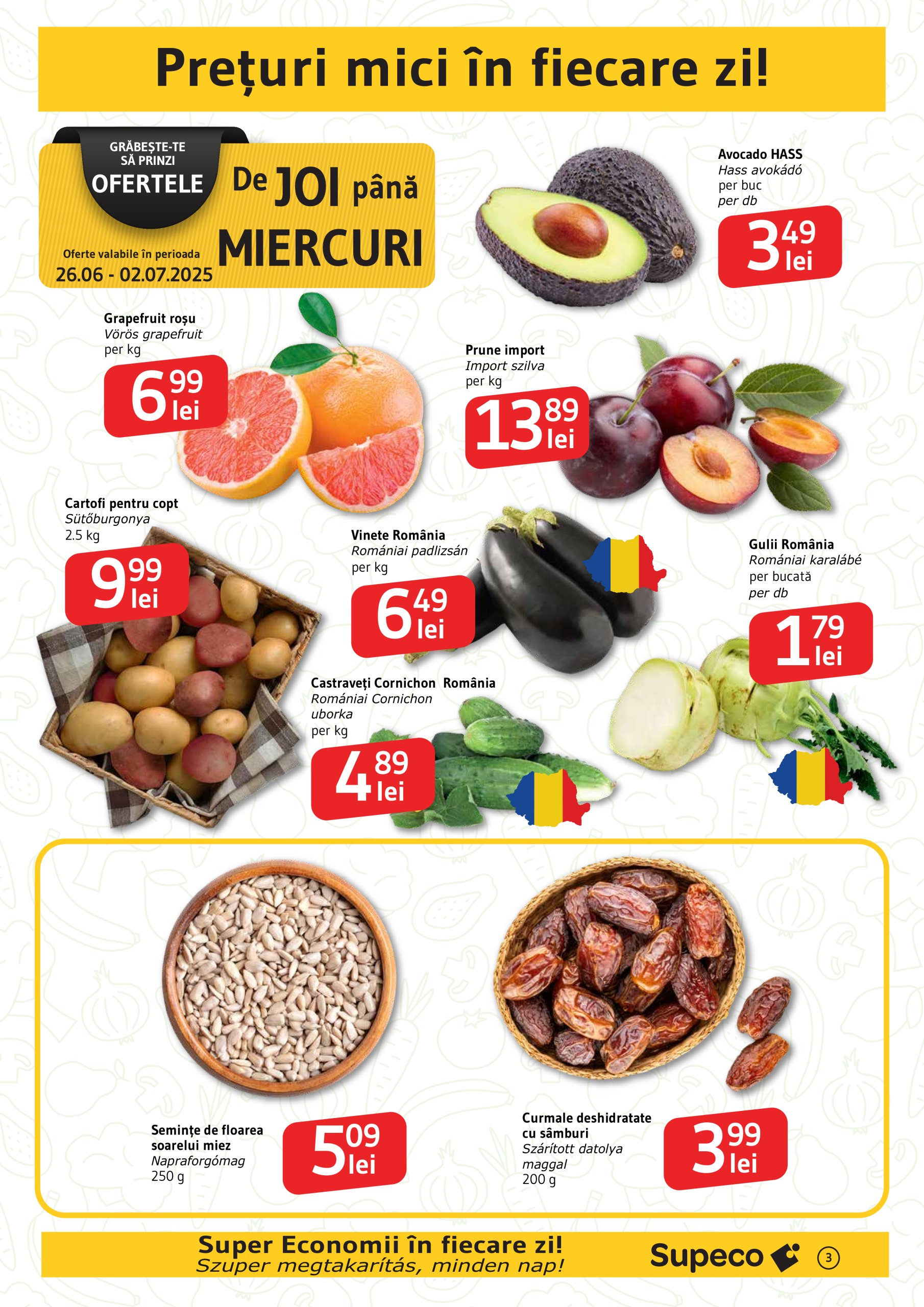 supeco - Catalog Supeco - Bilingv valabil din 26.06. până pe 09.07. - page: 3