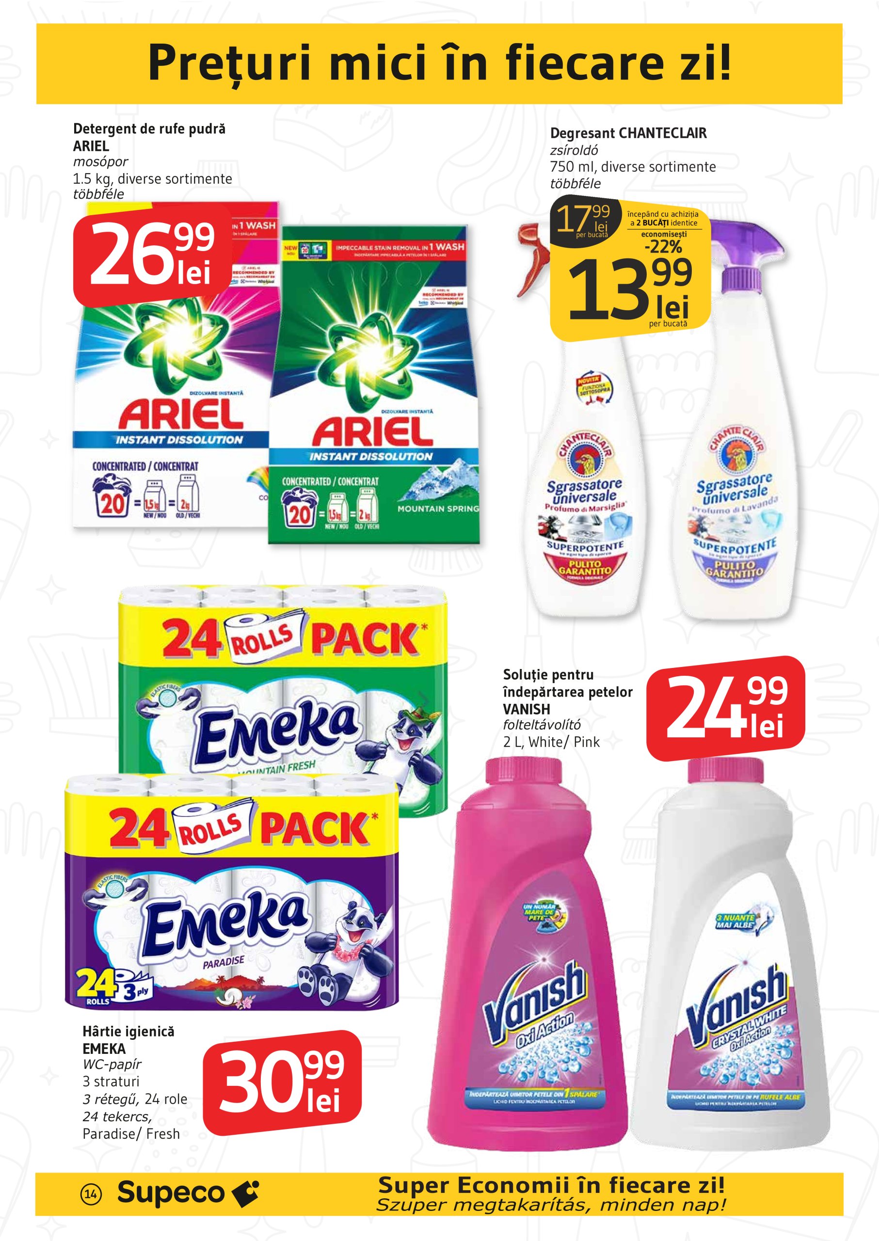 supeco - Catalog Supeco - Bilingv valabil din 26.06. până pe 09.07. - page: 14