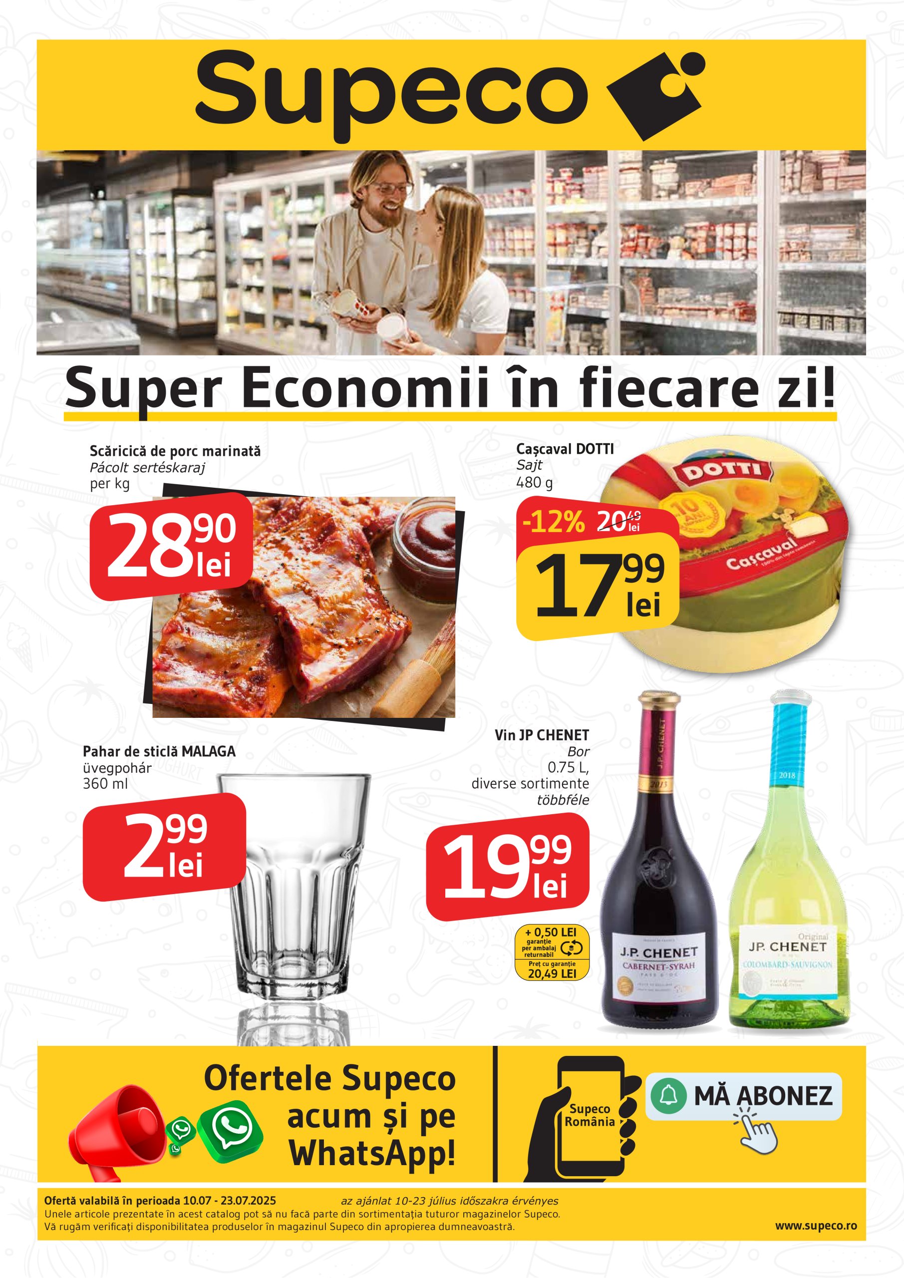supeco - Catalog Supeco - Bilingv valabil din 10.07. până pe 23.07.