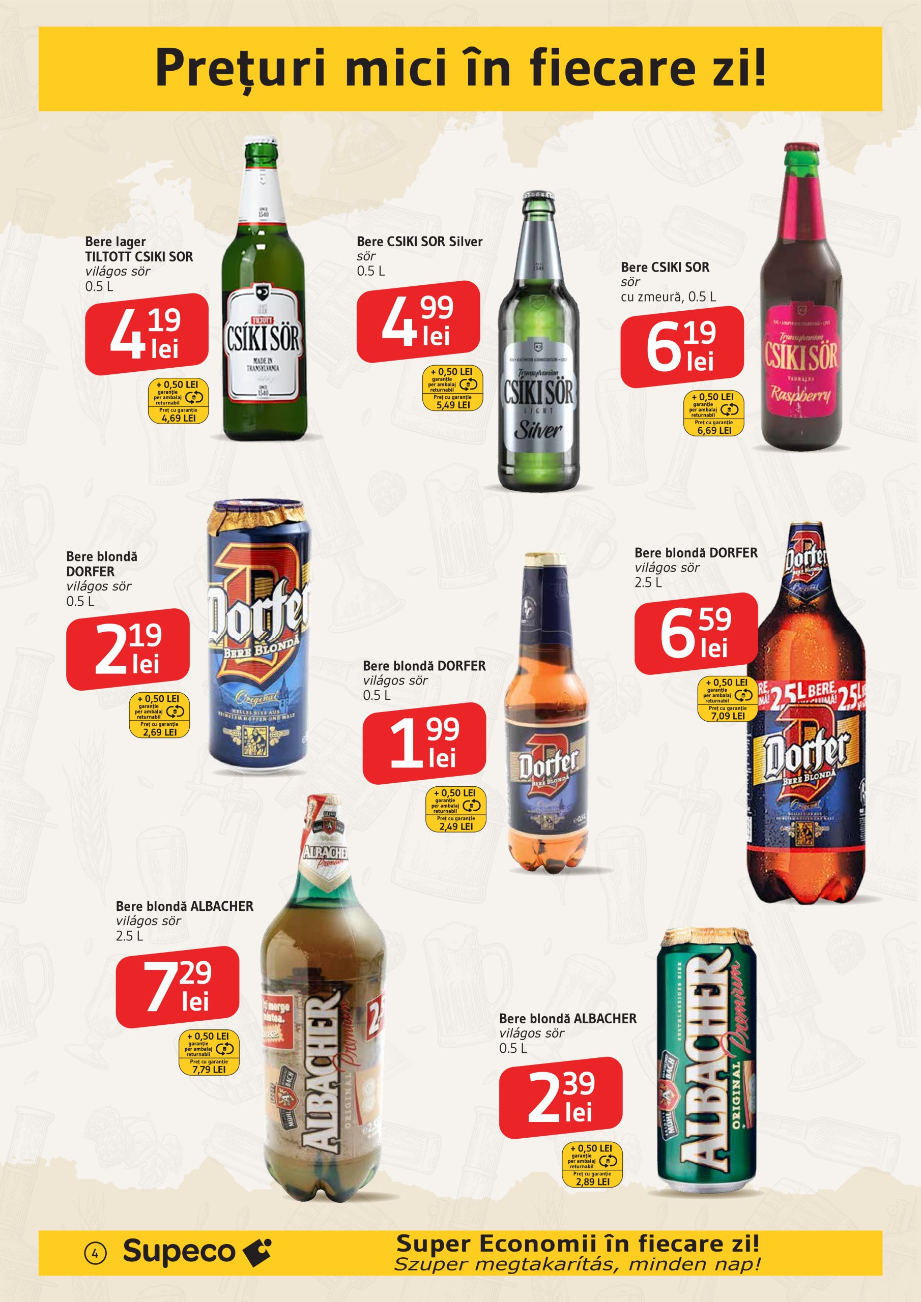 supeco - Catalog Supeco - Bere si Chips Bilingv valabil din 17.07. până pe 30.07. - page: 4