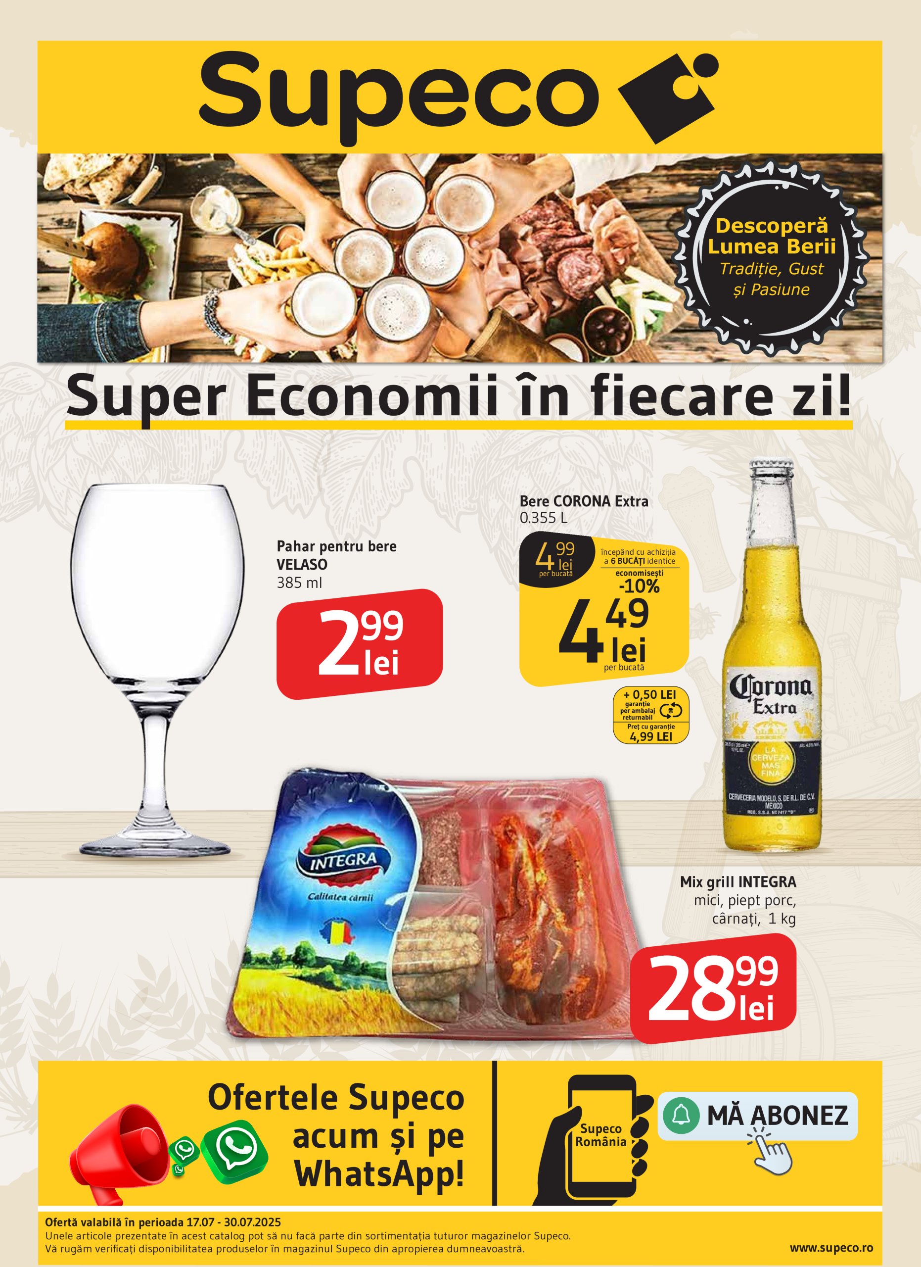 supeco - Catalog Supeco - Bere si Chips valabil din 17.07. până pe 30.07.