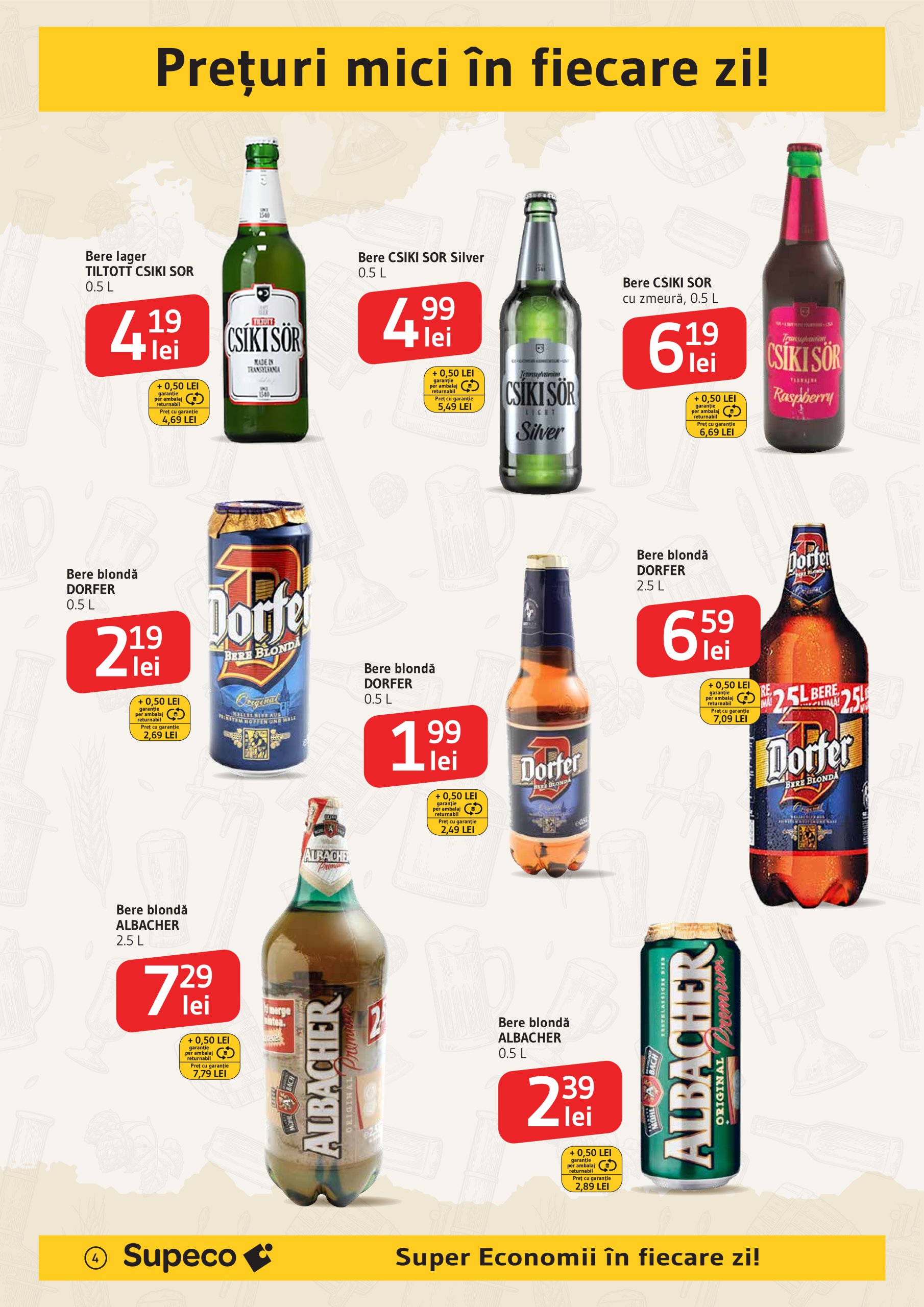 supeco - Catalog Supeco - Bere si Chips valabil din 17.07. până pe 30.07. - page: 4