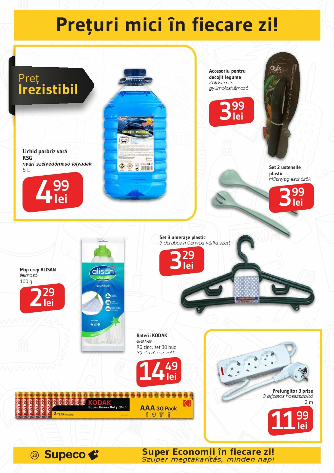 supeco - Catalog Supeco - Bilingv valabil din 07.08. până pe 20.08. - page: 20