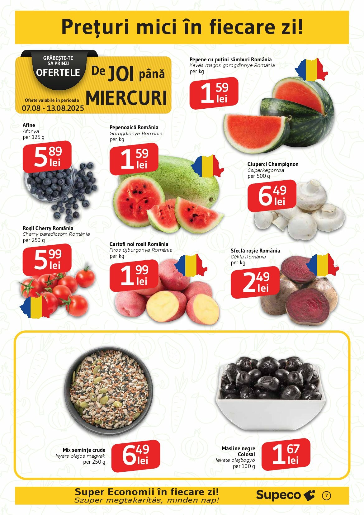 supeco - Catalog Supeco - Bilingv valabil din 07.08. până pe 20.08. - page: 7