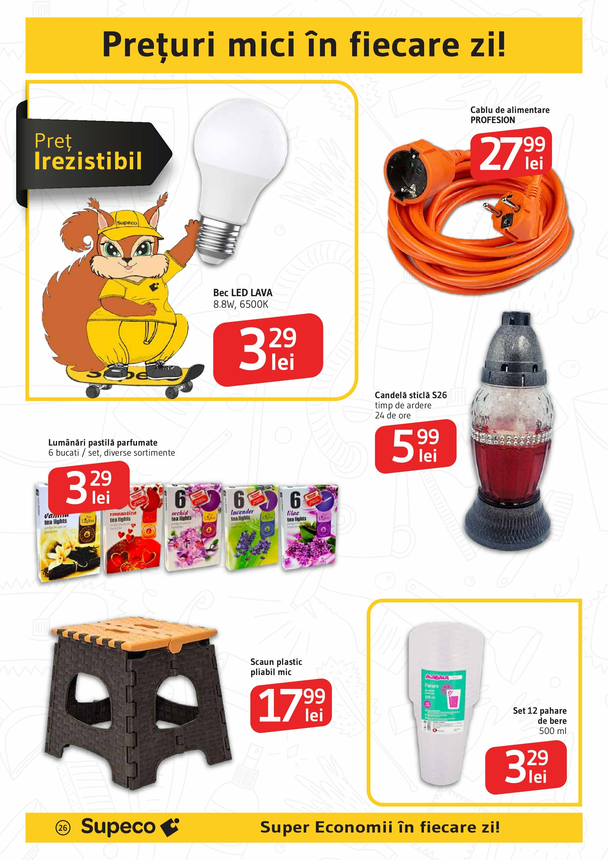 supeco - Catalog Supeco online – oferte valabile din 21.08. - page: 26