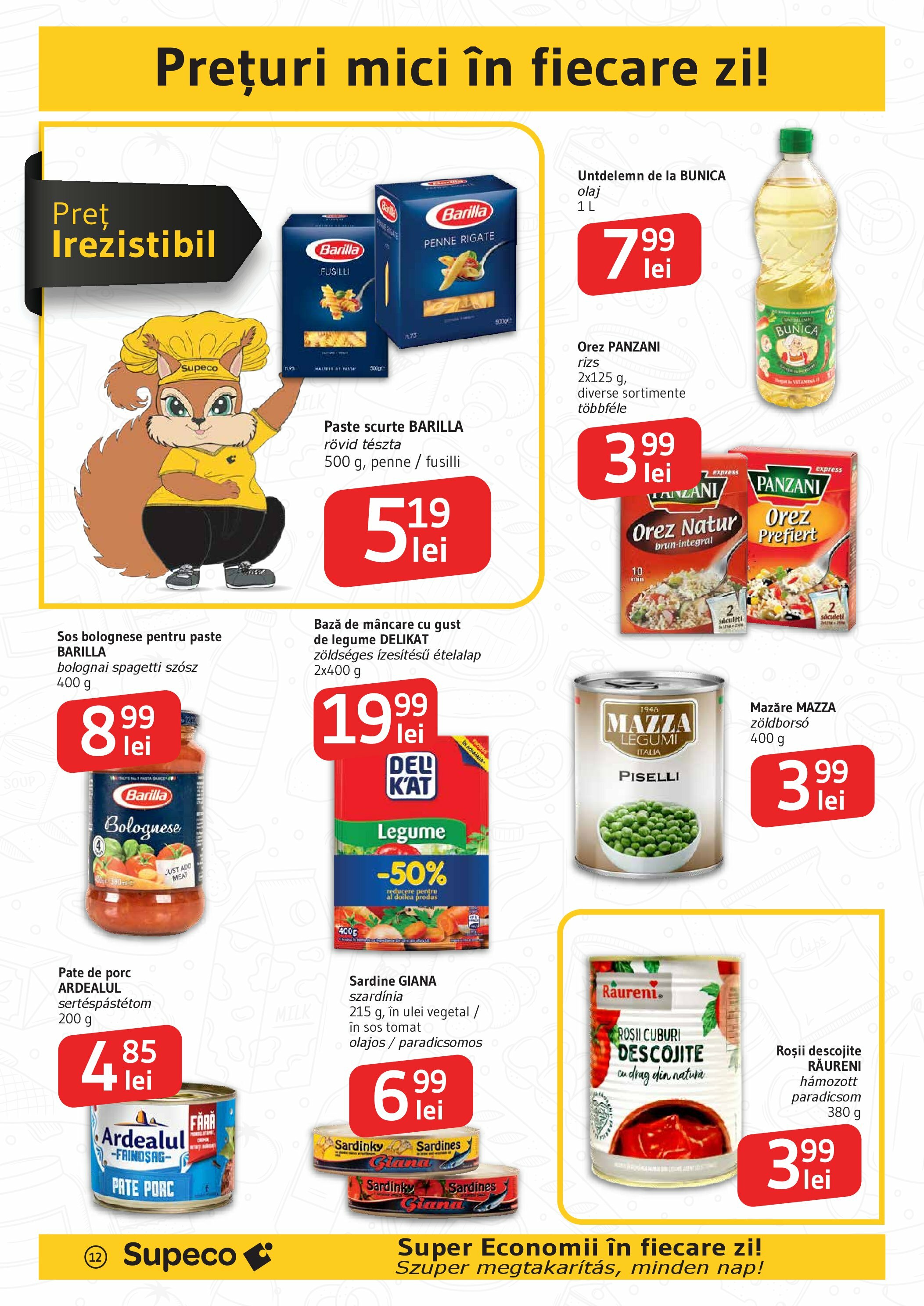 supeco - Catalog Supeco - Bilingv online – oferte valabile din 21.08. - page: 12