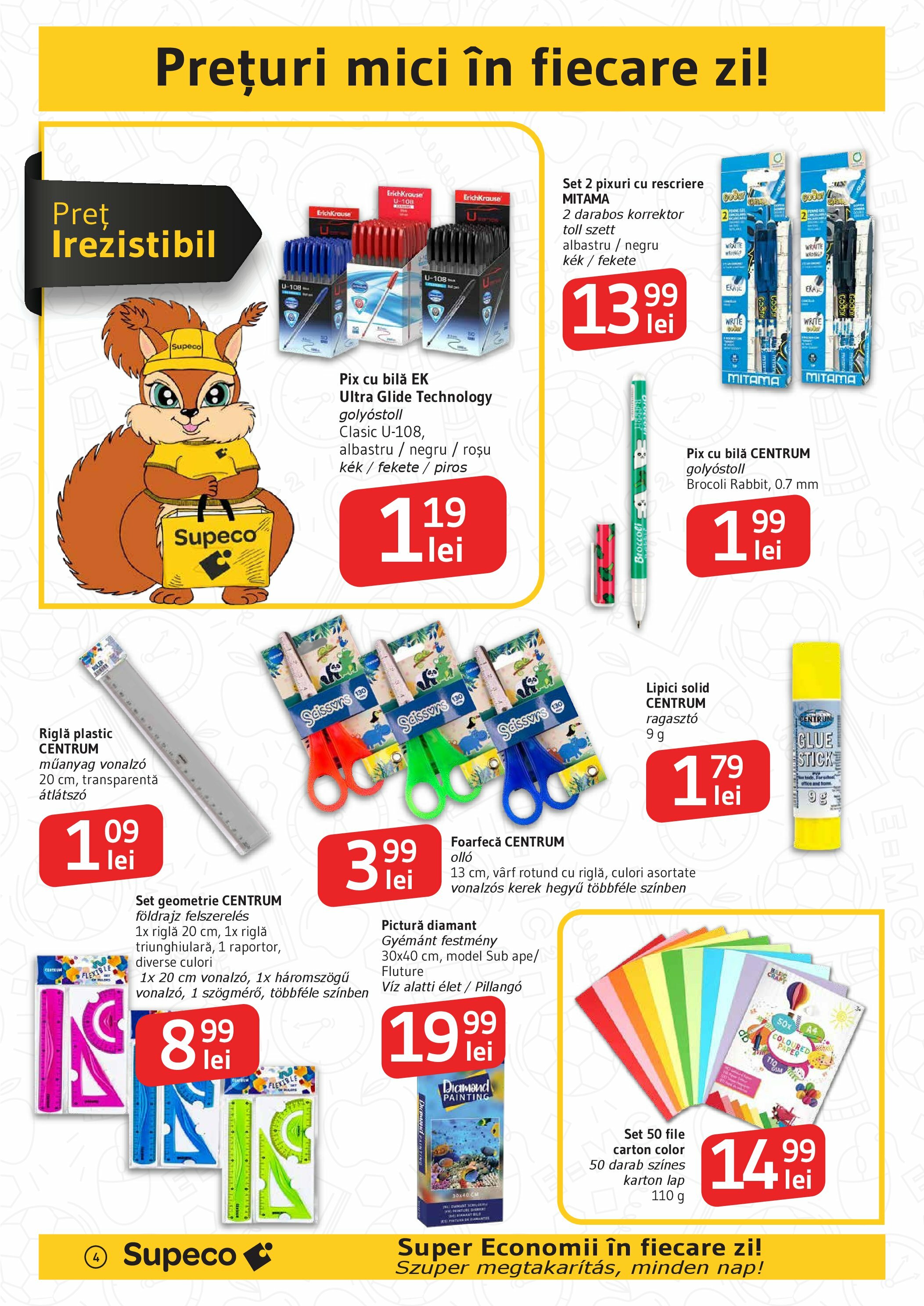 supeco - Catalog Supeco - Bilingv online – oferte valabile din 21.08. - page: 4