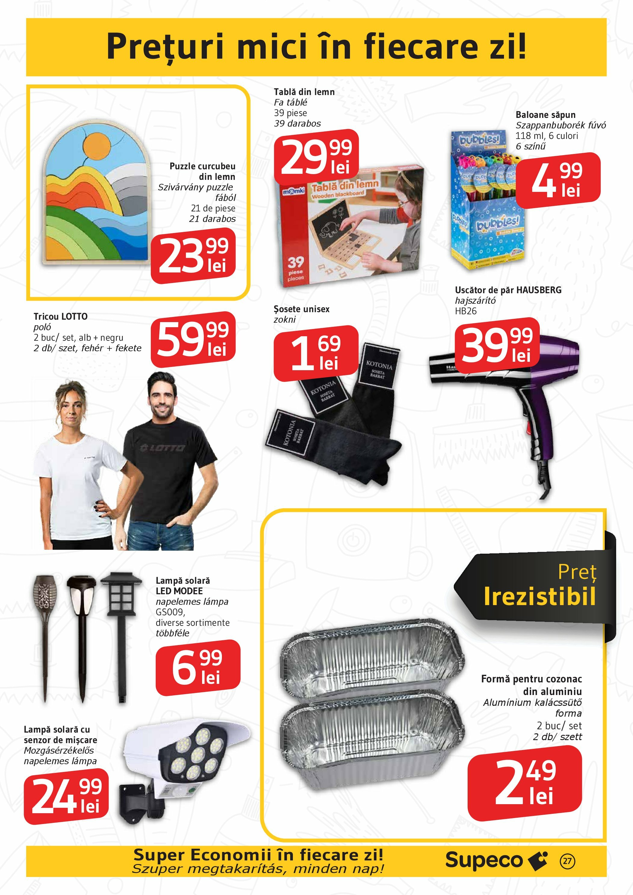 supeco - Catalog Supeco - Bilingv online – oferte valabile din 21.08. - page: 27