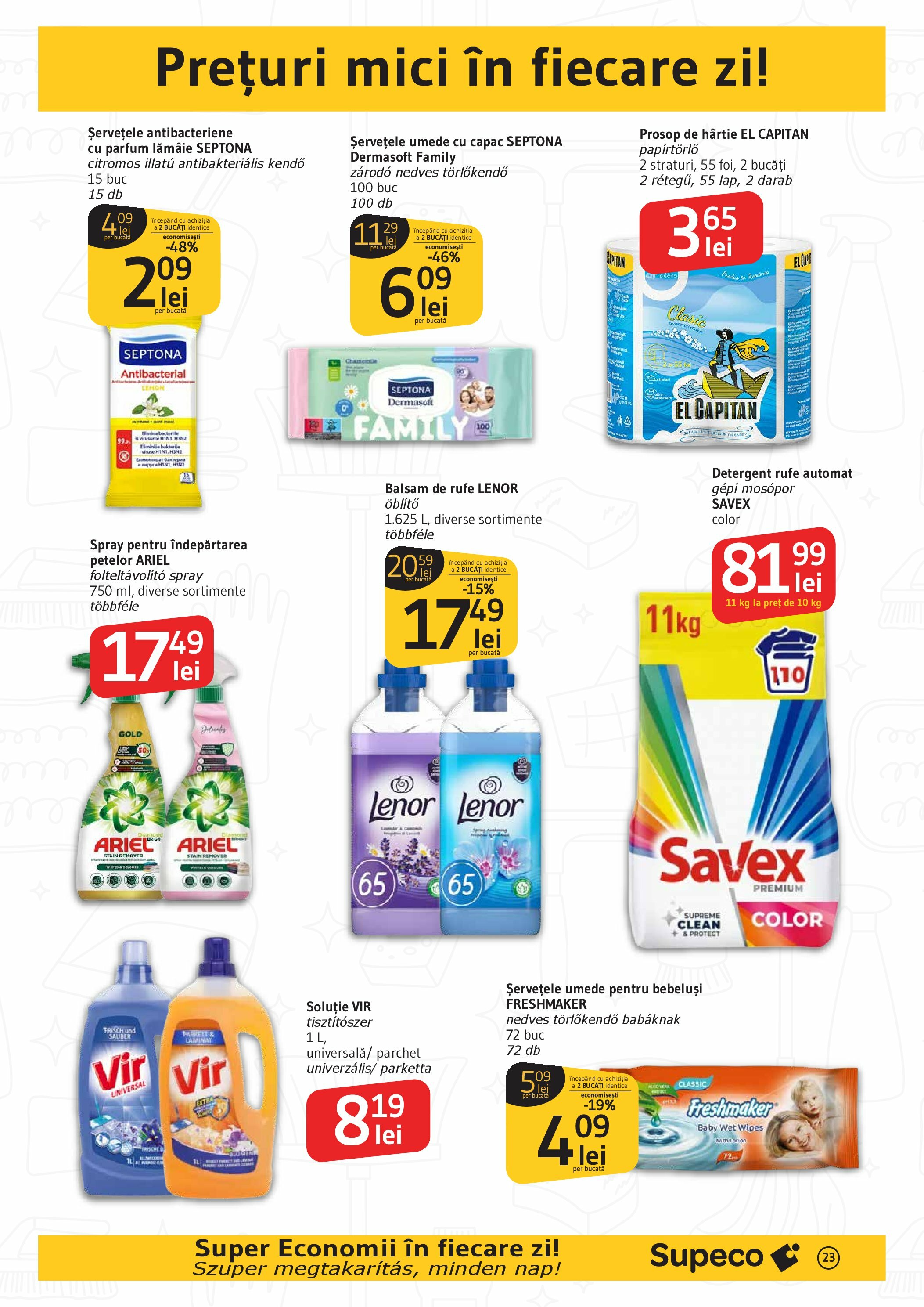 supeco - Catalog Supeco - Bilingv online – oferte valabile din 21.08. - page: 23